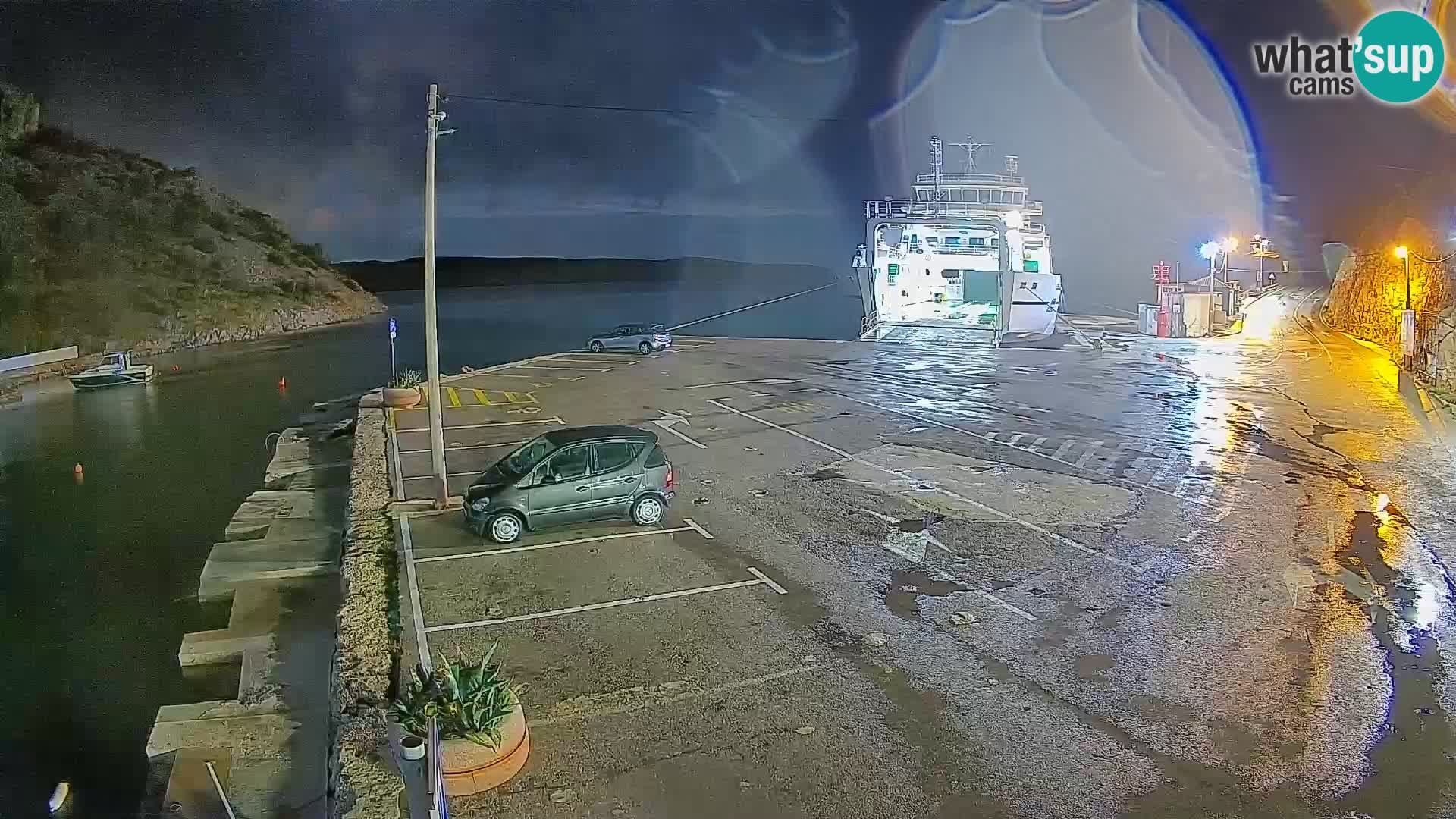 Webcam porto traghetti di Prizna – per l’isola di Pag