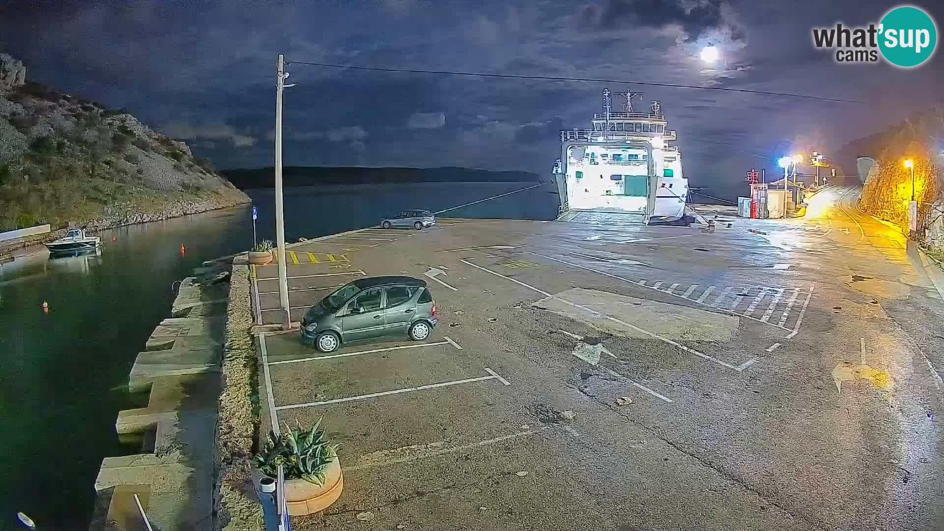 Webcam porto traghetti di Prizna – per l’isola di Pag