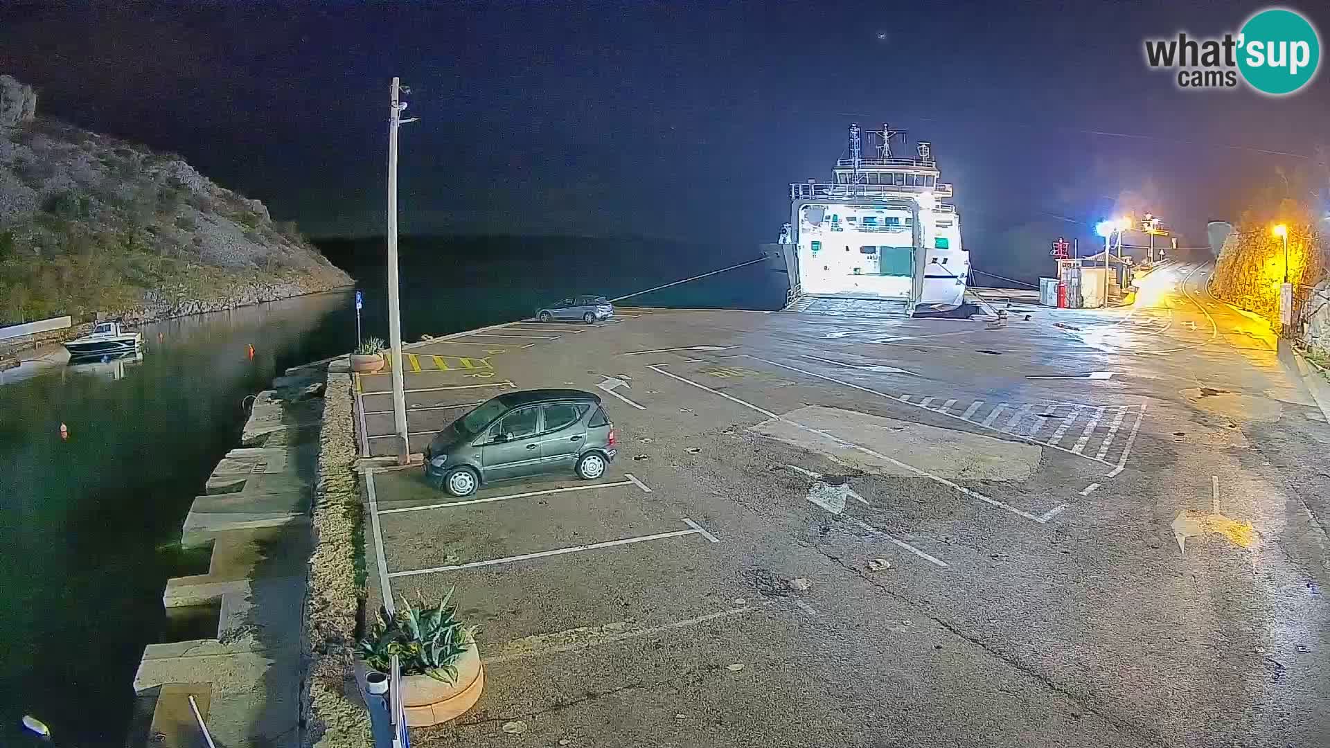 Webcam porto traghetti di Prizna – per l’isola di Pag