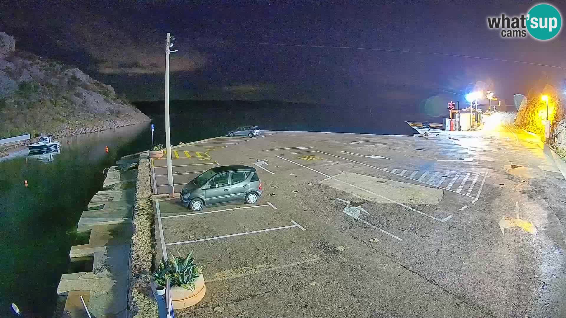 Webcam porto traghetti di Prizna – per l’isola di Pag