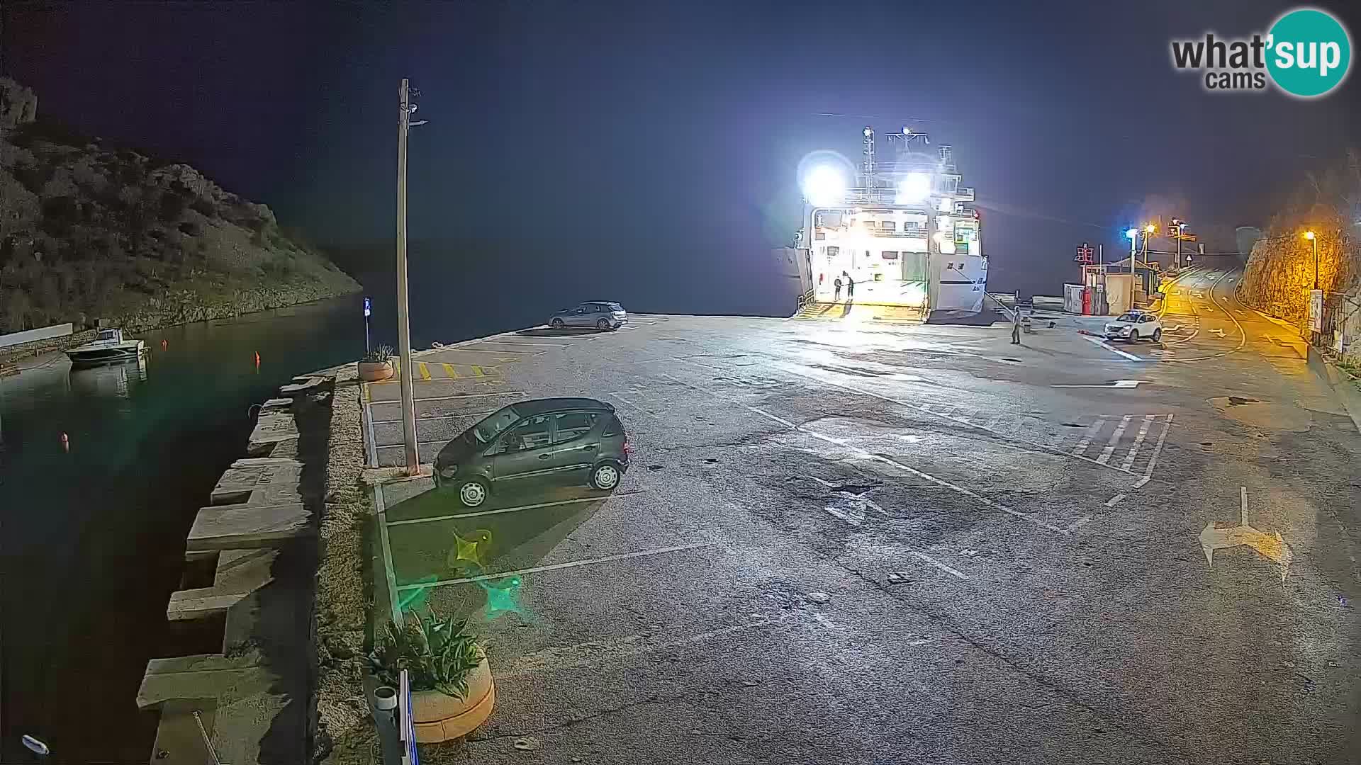 Webcam porto traghetti di Prizna – per l’isola di Pag