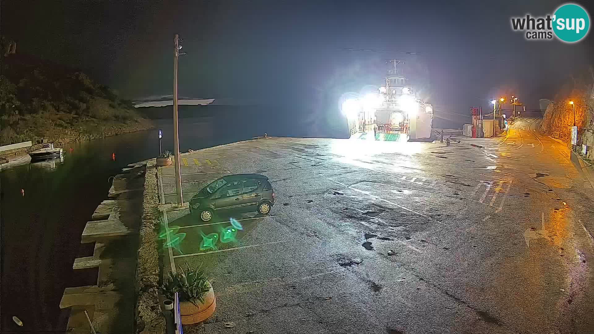 Webcam porto traghetti di Prizna – per l’isola di Pag