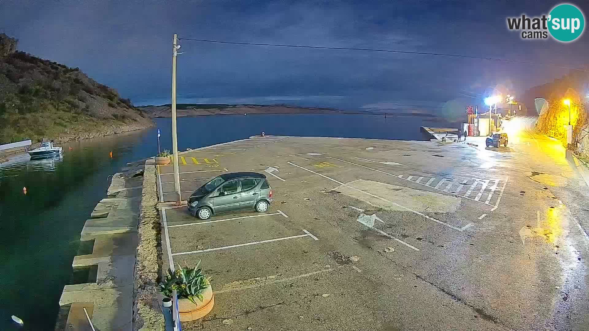 Webcam porto traghetti di Prizna – per l’isola di Pag