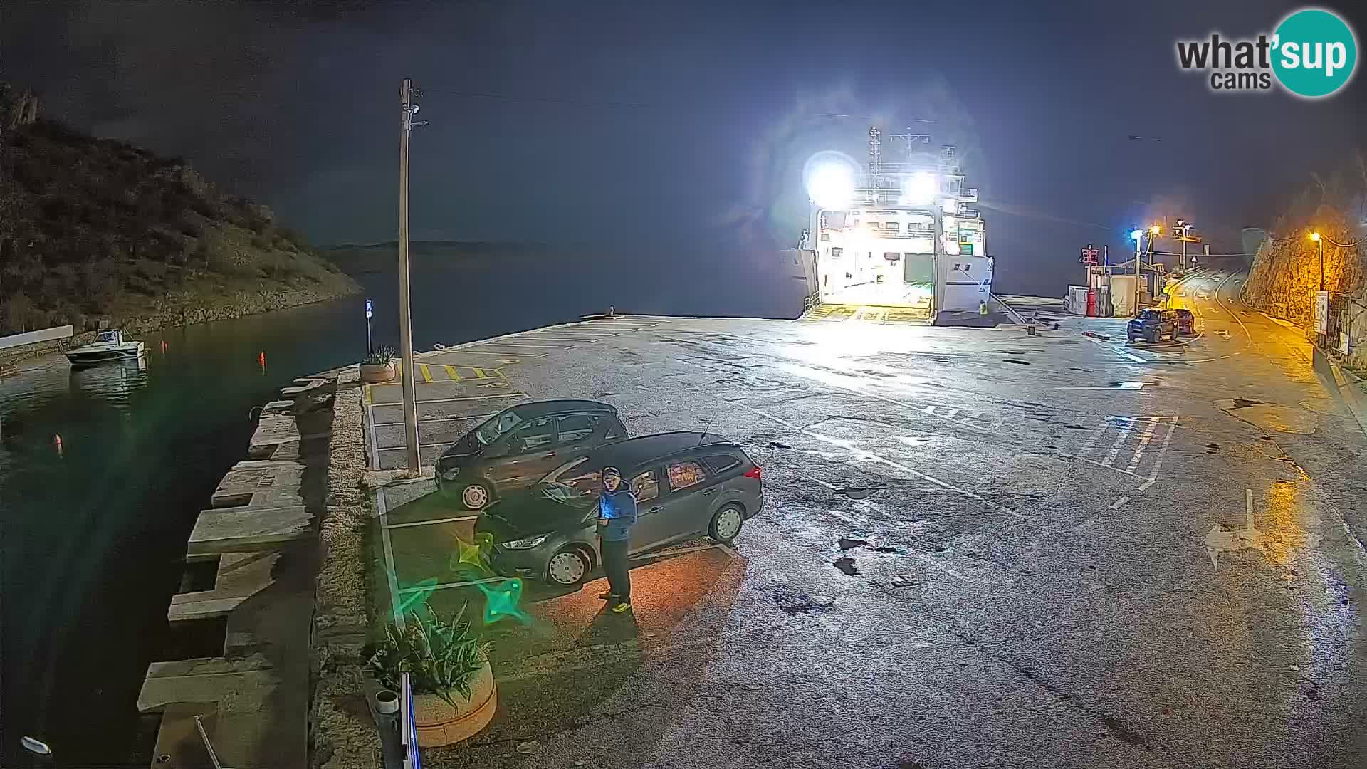 Webcam porto traghetti di Prizna – per l’isola di Pag