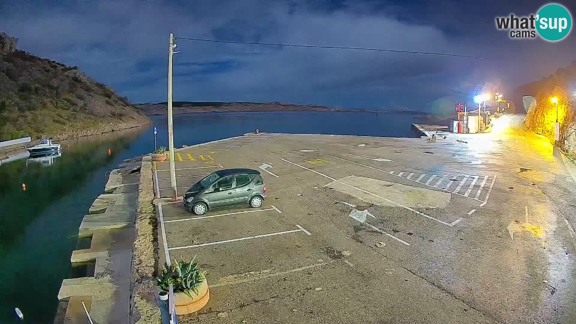 Webcam porto traghetti di Prizna – per l’isola di Pag