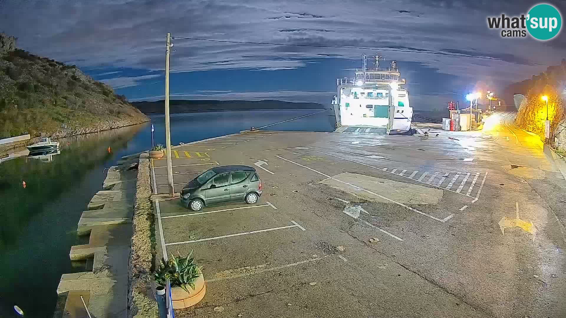 Webcam porto traghetti di Prizna – per l’isola di Pag