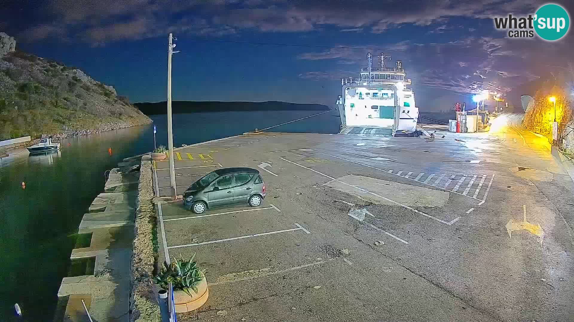 Webcam porto traghetti di Prizna – per l’isola di Pag