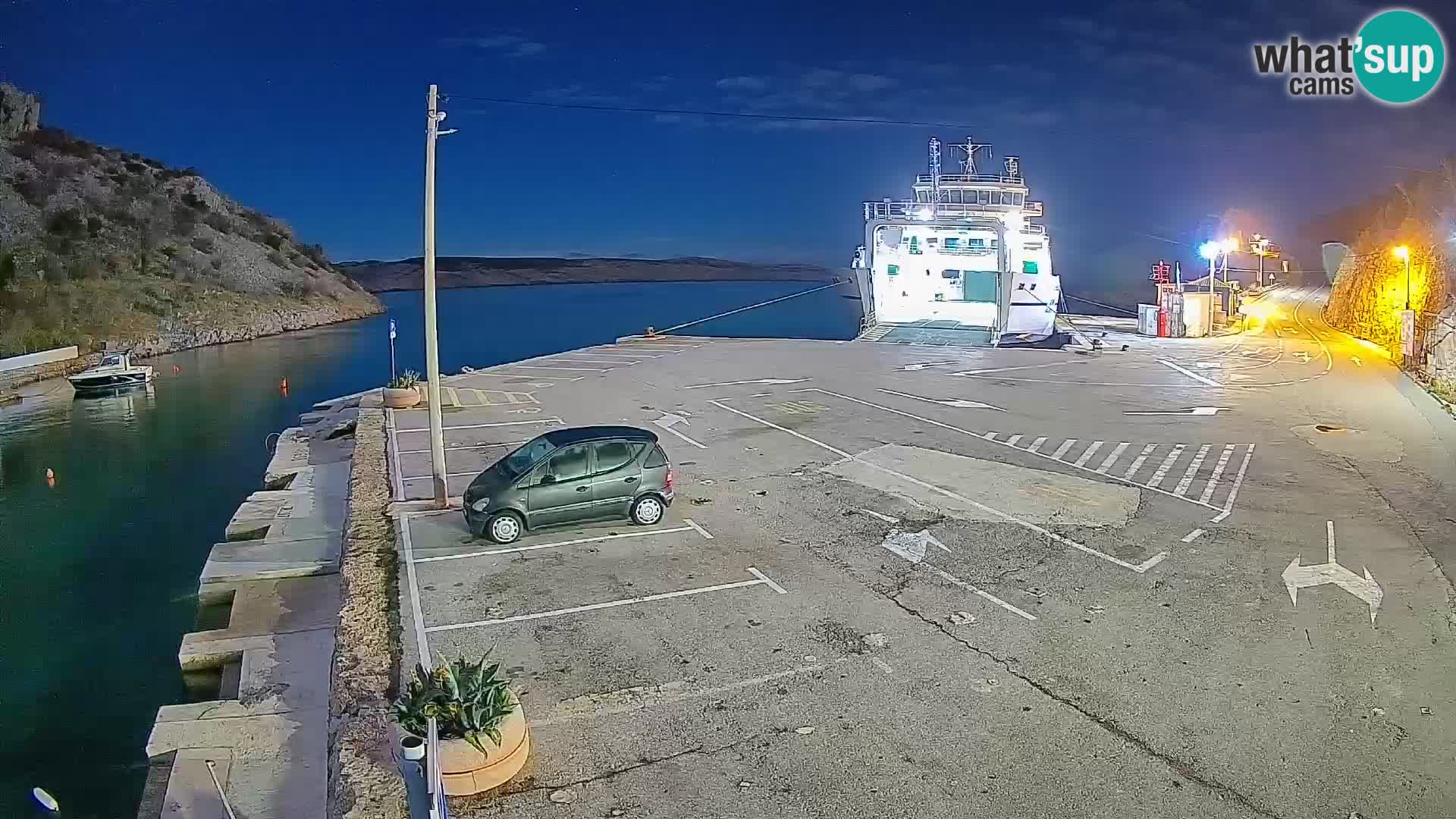 Webcam porto traghetti di Prizna – per l’isola di Pag