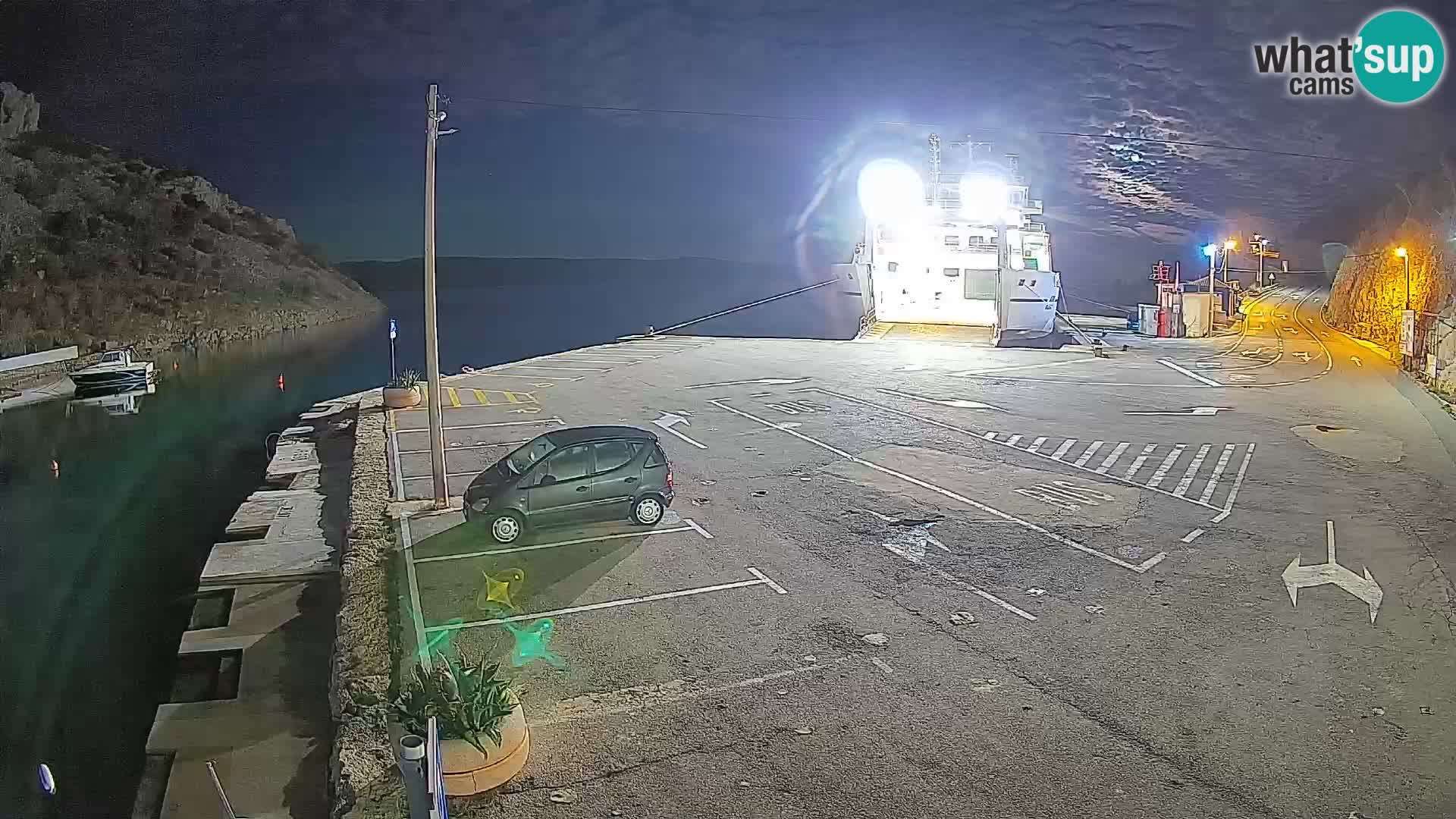 Webcam porto traghetti di Prizna – per l’isola di Pag