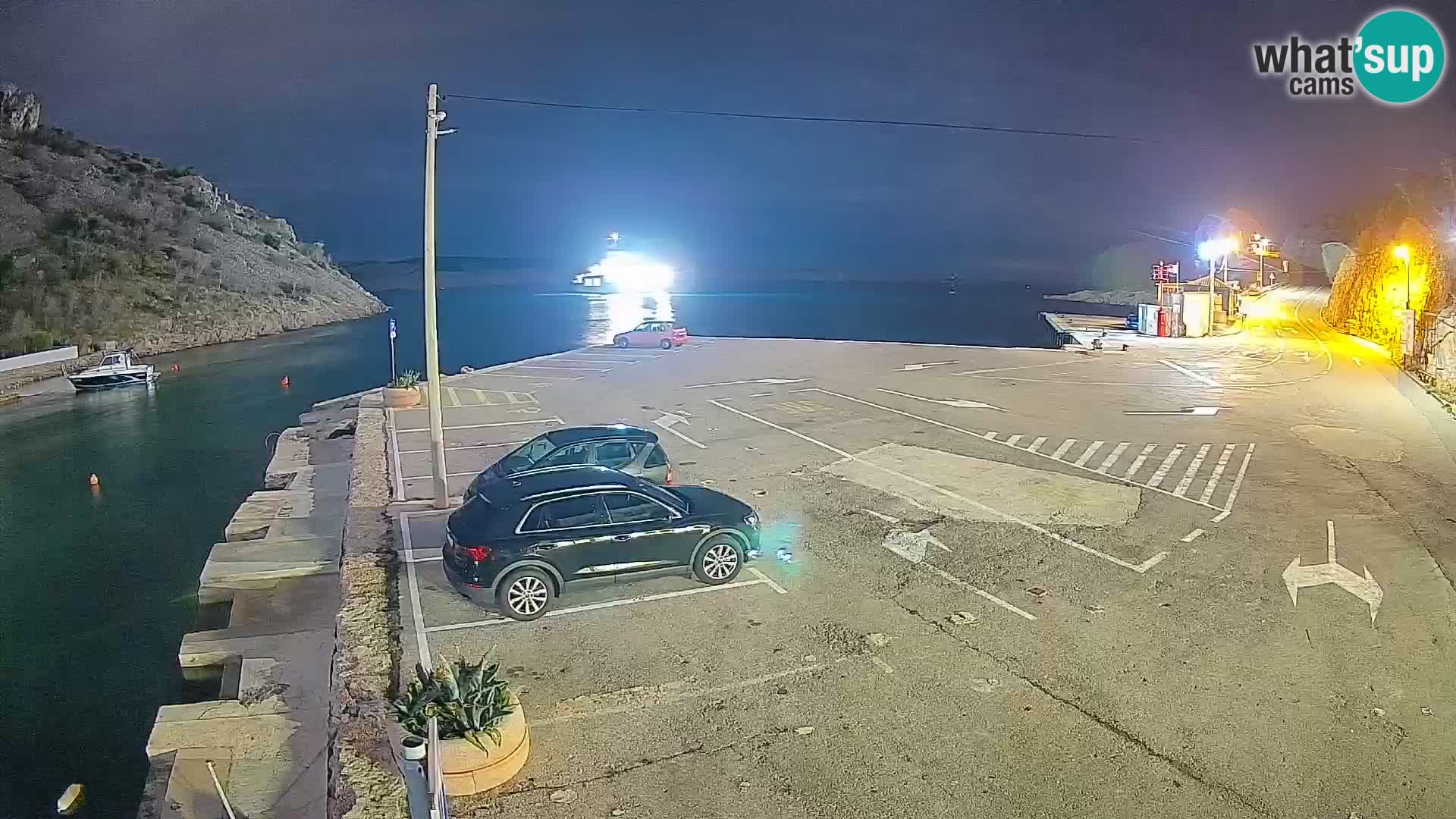 Webcam porto traghetti di Prizna – per l’isola di Pag