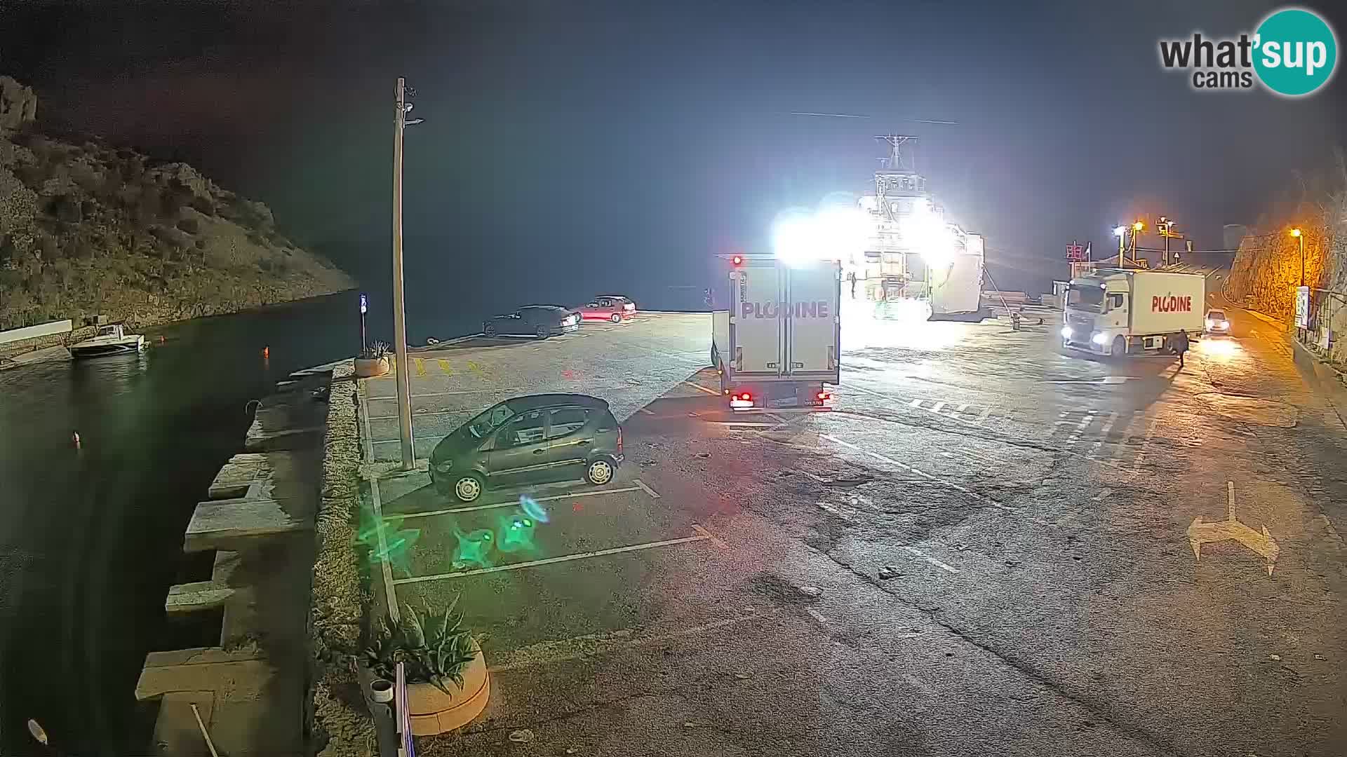 Webcam porto traghetti di Prizna – per l’isola di Pag