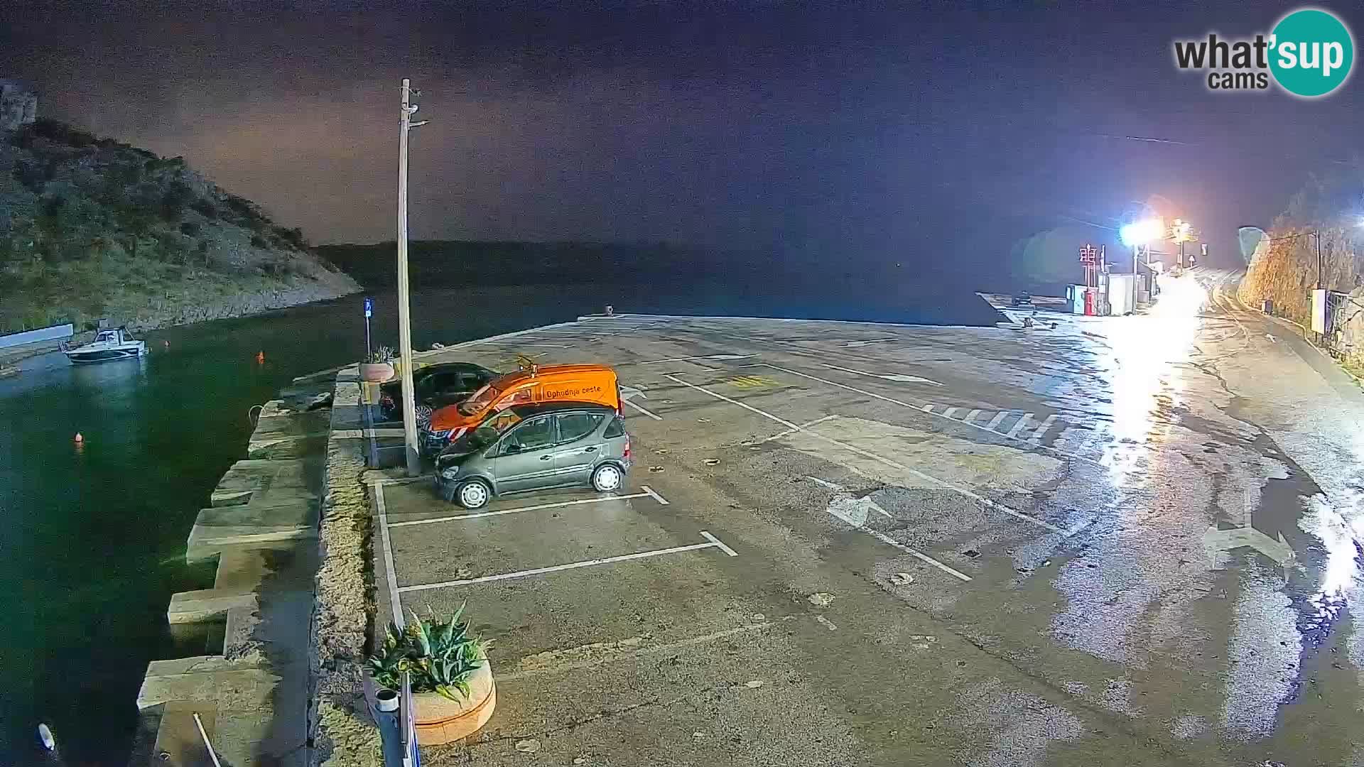 Webcam porto traghetti di Prizna – per l’isola di Pag