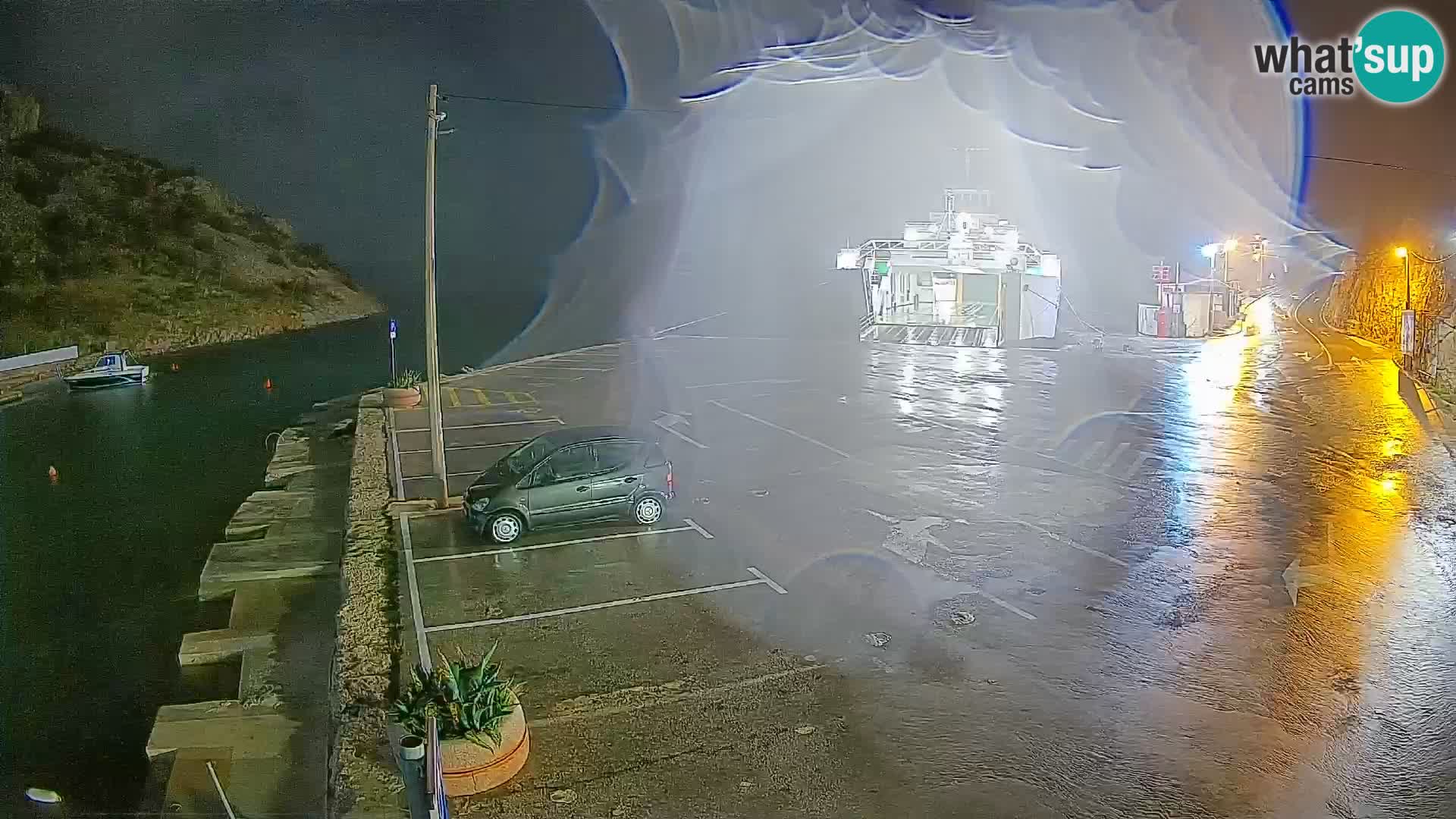 Webcam porto traghetti di Prizna – per l’isola di Pag