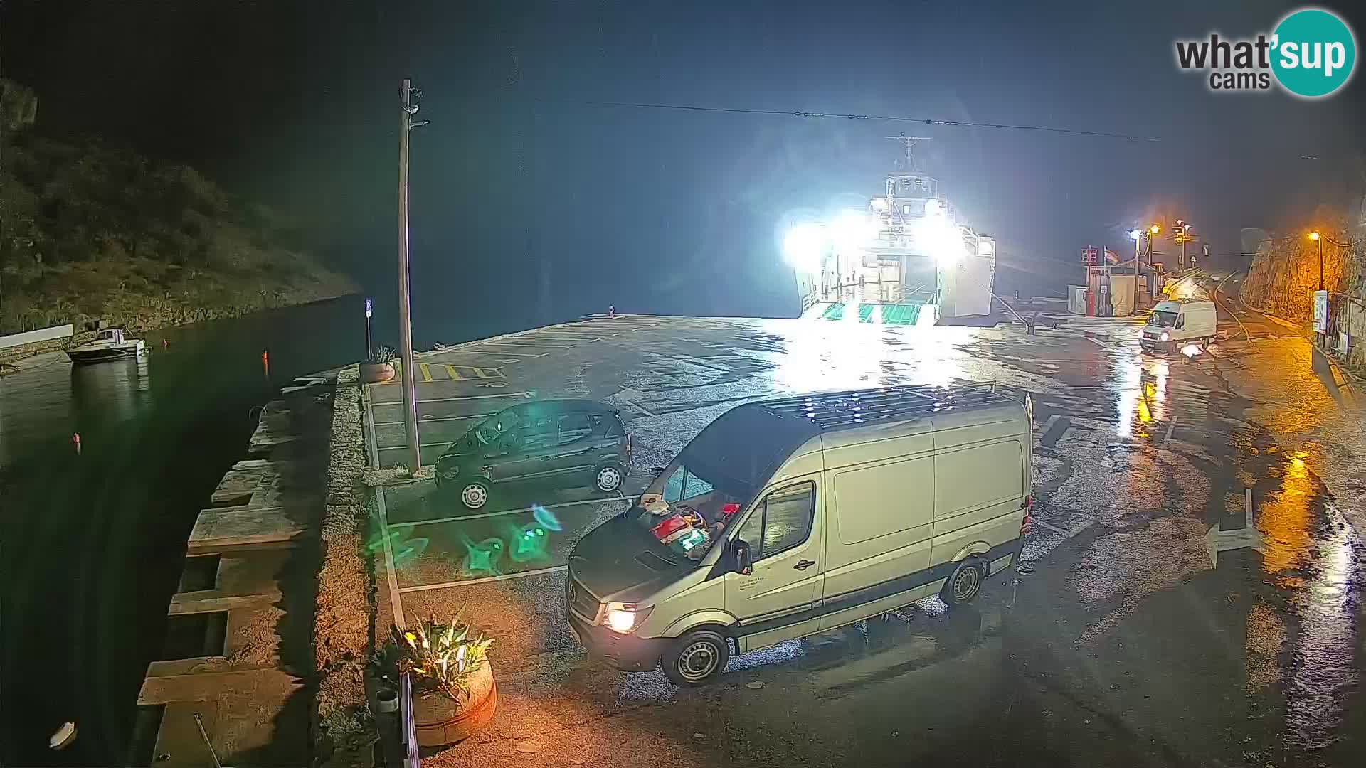 Webcam porto traghetti di Prizna – per l’isola di Pag