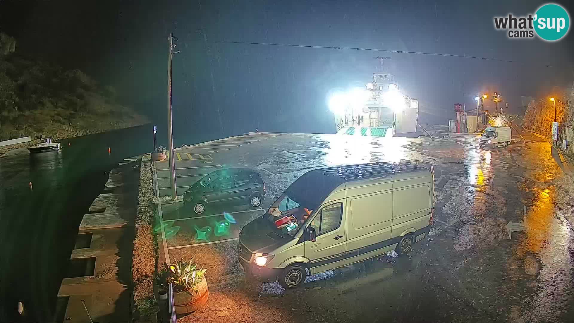 Webcam porto traghetti di Prizna – per l’isola di Pag