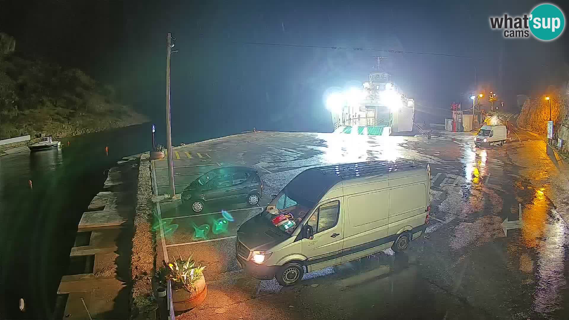 Webcam porto traghetti di Prizna – per l’isola di Pag