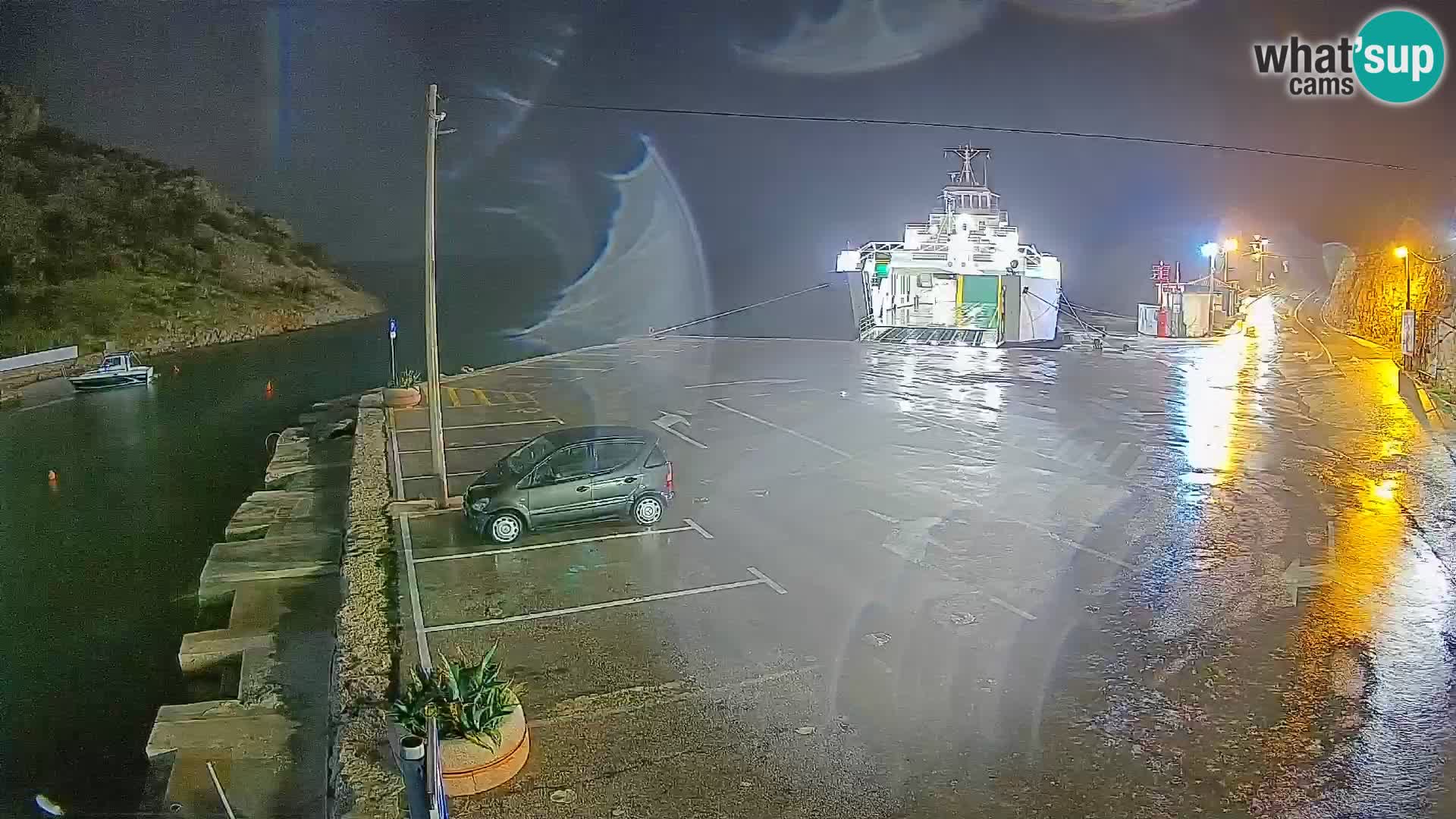 Webcam porto traghetti di Prizna – per l’isola di Pag