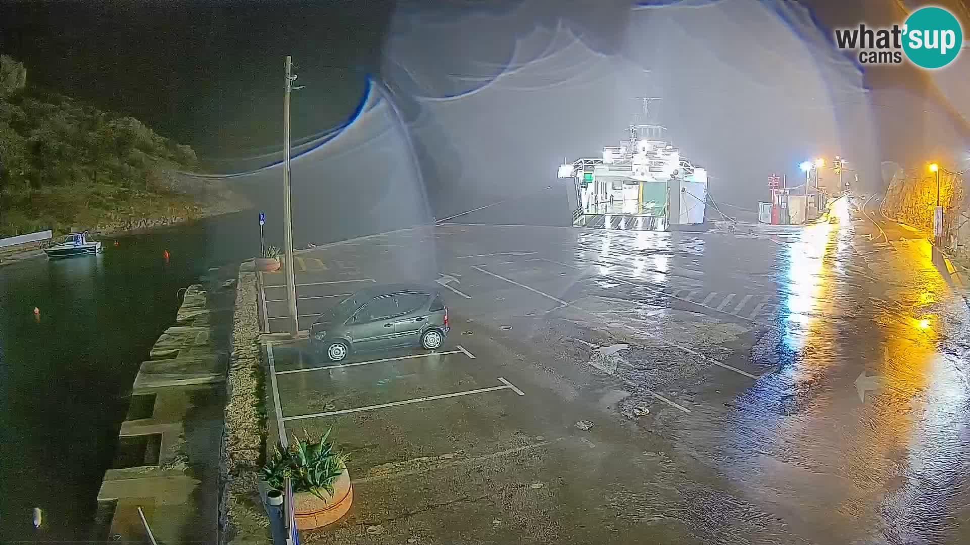 Webcam porto traghetti di Prizna – per l’isola di Pag