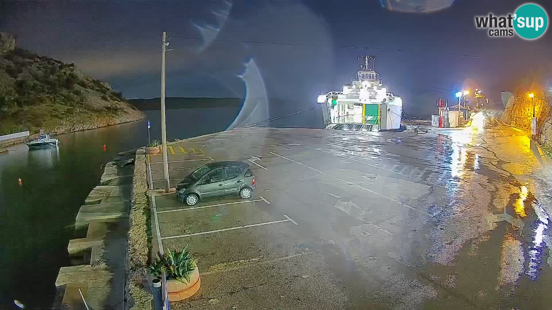 Webcam porto traghetti di Prizna – per l’isola di Pag