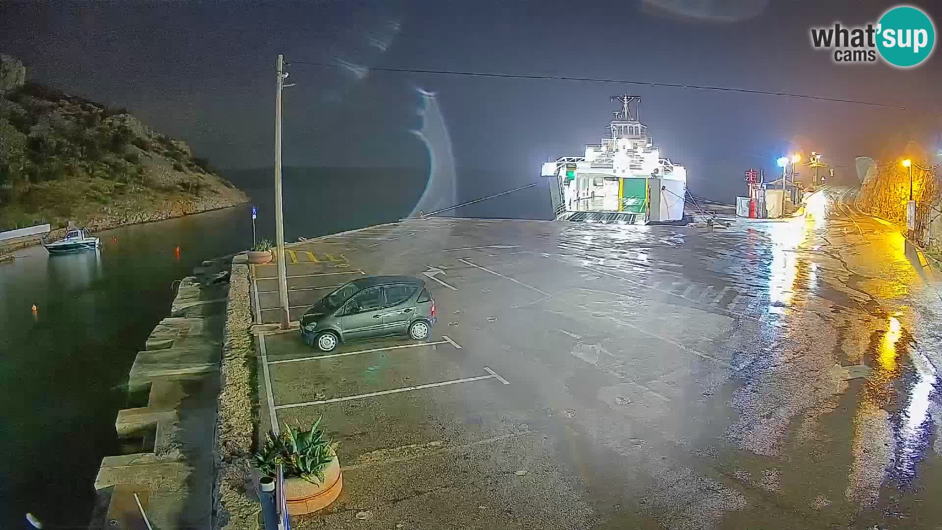 Webcam porto traghetti di Prizna – per l’isola di Pag