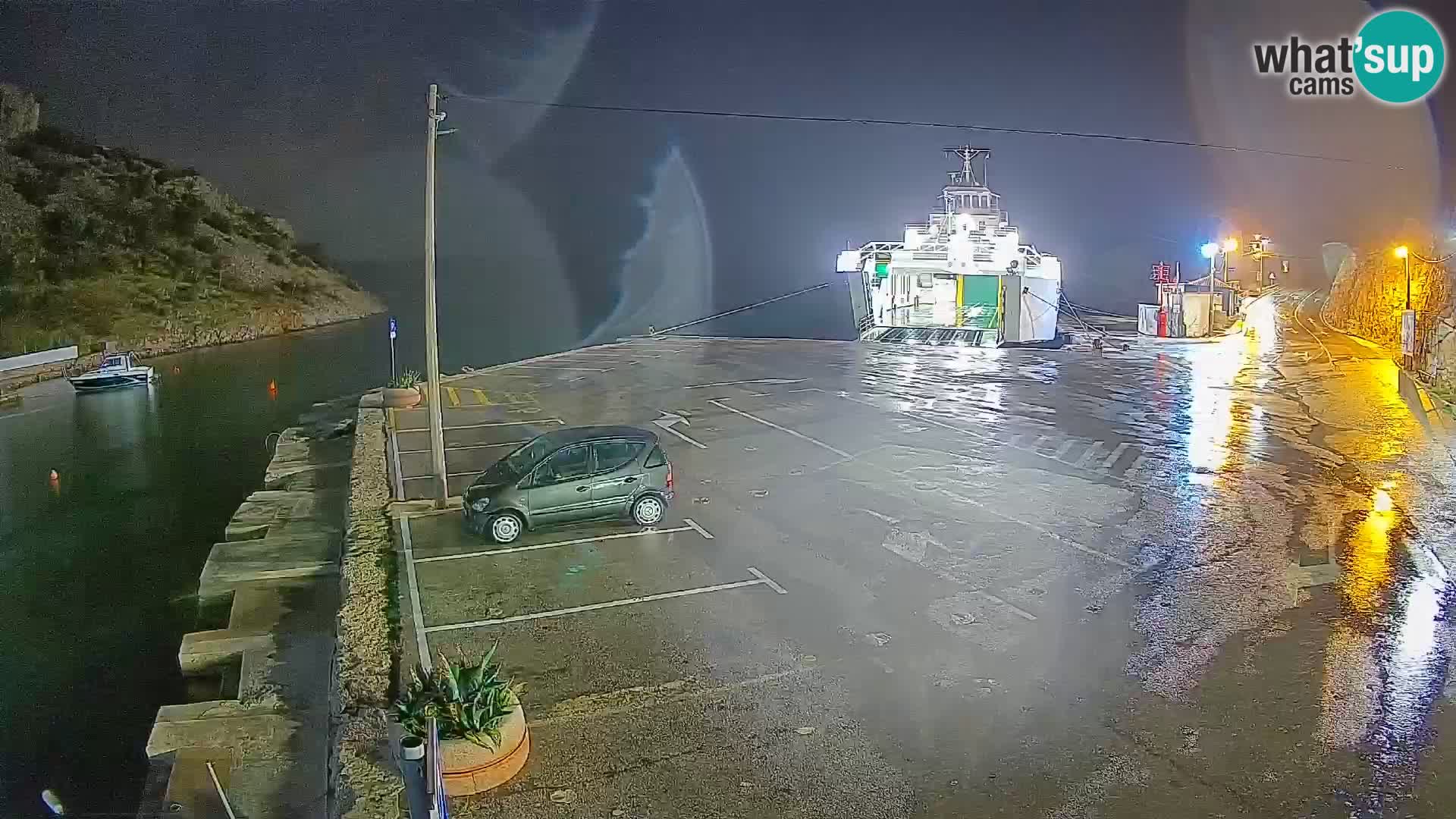 Webcam porto traghetti di Prizna – per l’isola di Pag