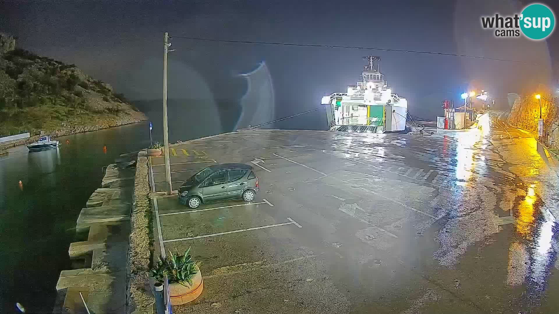 Webcam porto traghetti di Prizna – per l’isola di Pag