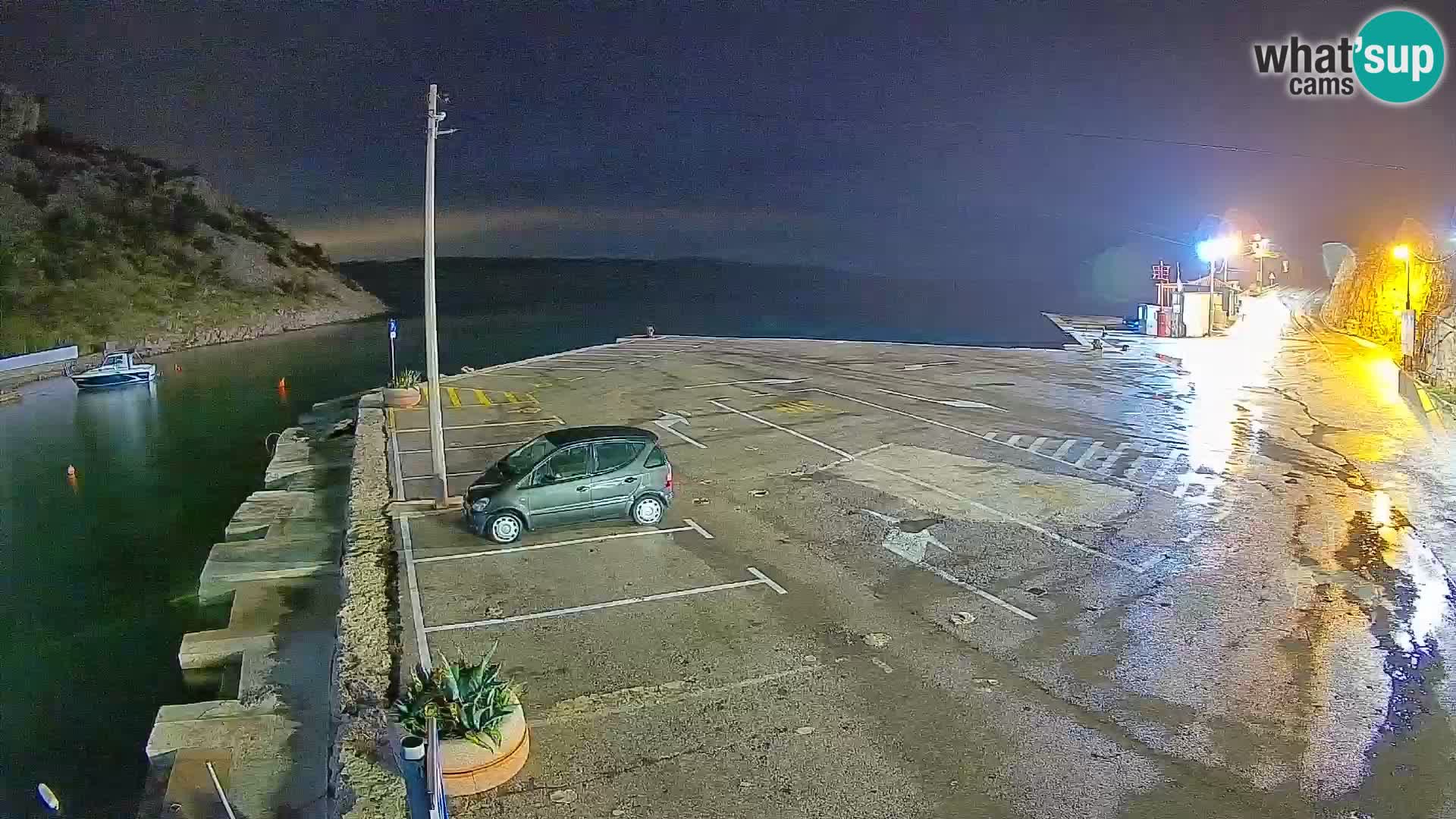 Webcam porto traghetti di Prizna – per l’isola di Pag