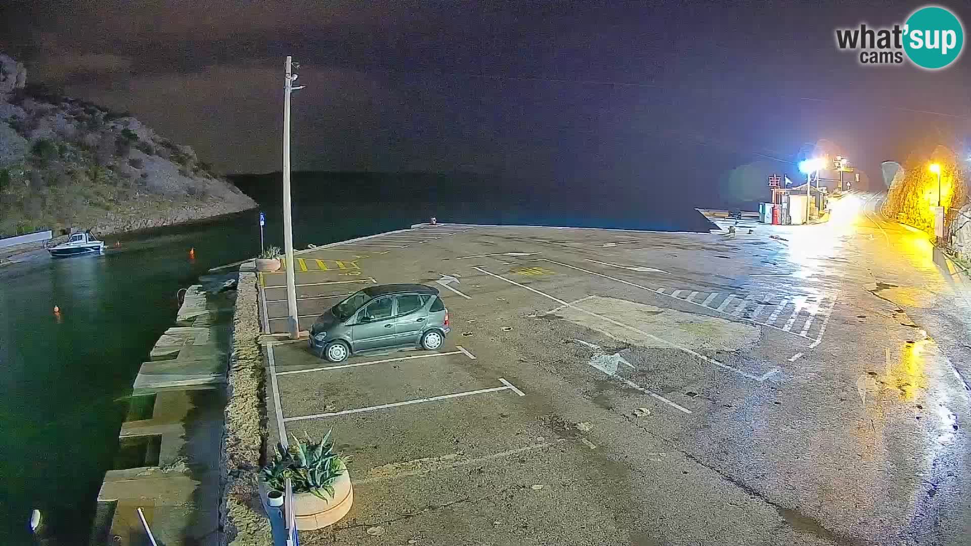 Webcam porto traghetti di Prizna – per l’isola di Pag