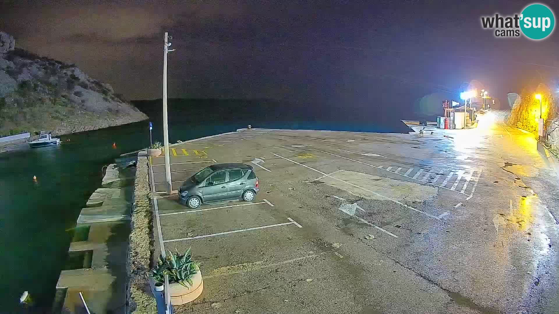 Webcam porto traghetti di Prizna – per l’isola di Pag
