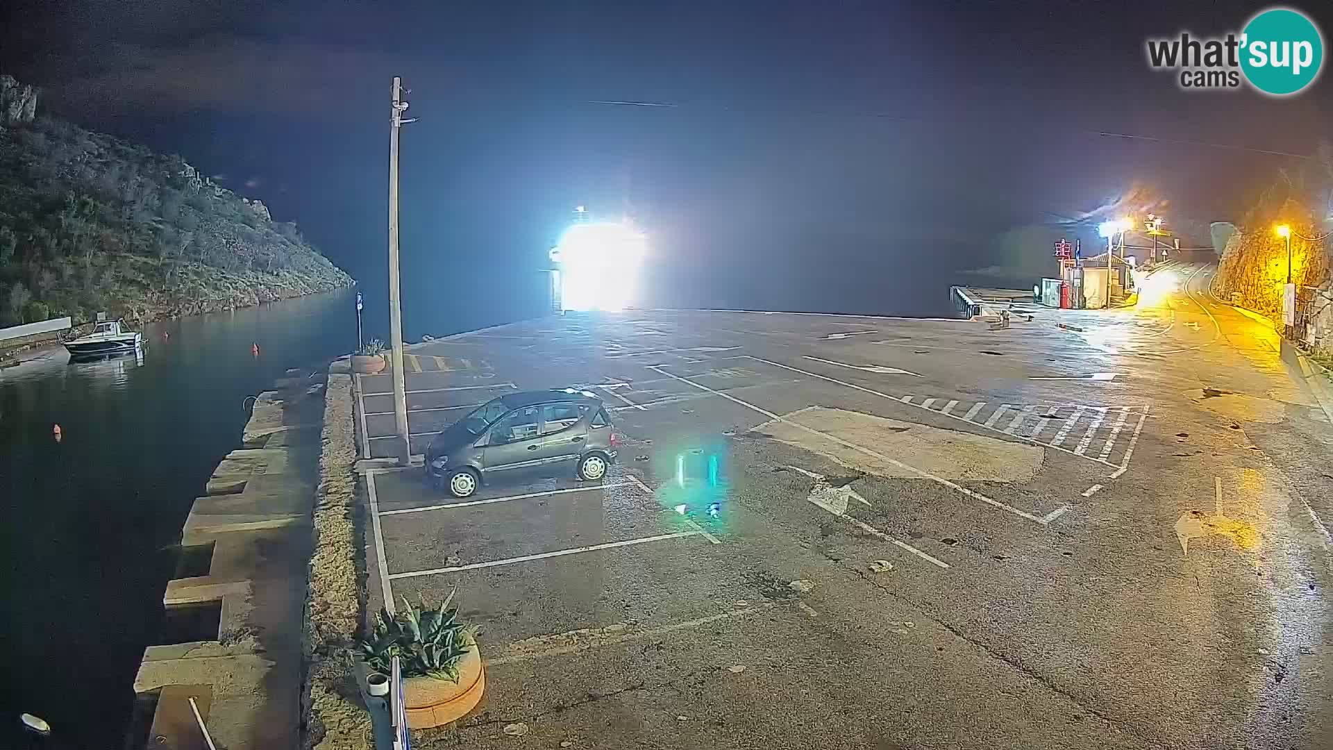 Webcam porto traghetti di Prizna – per l’isola di Pag