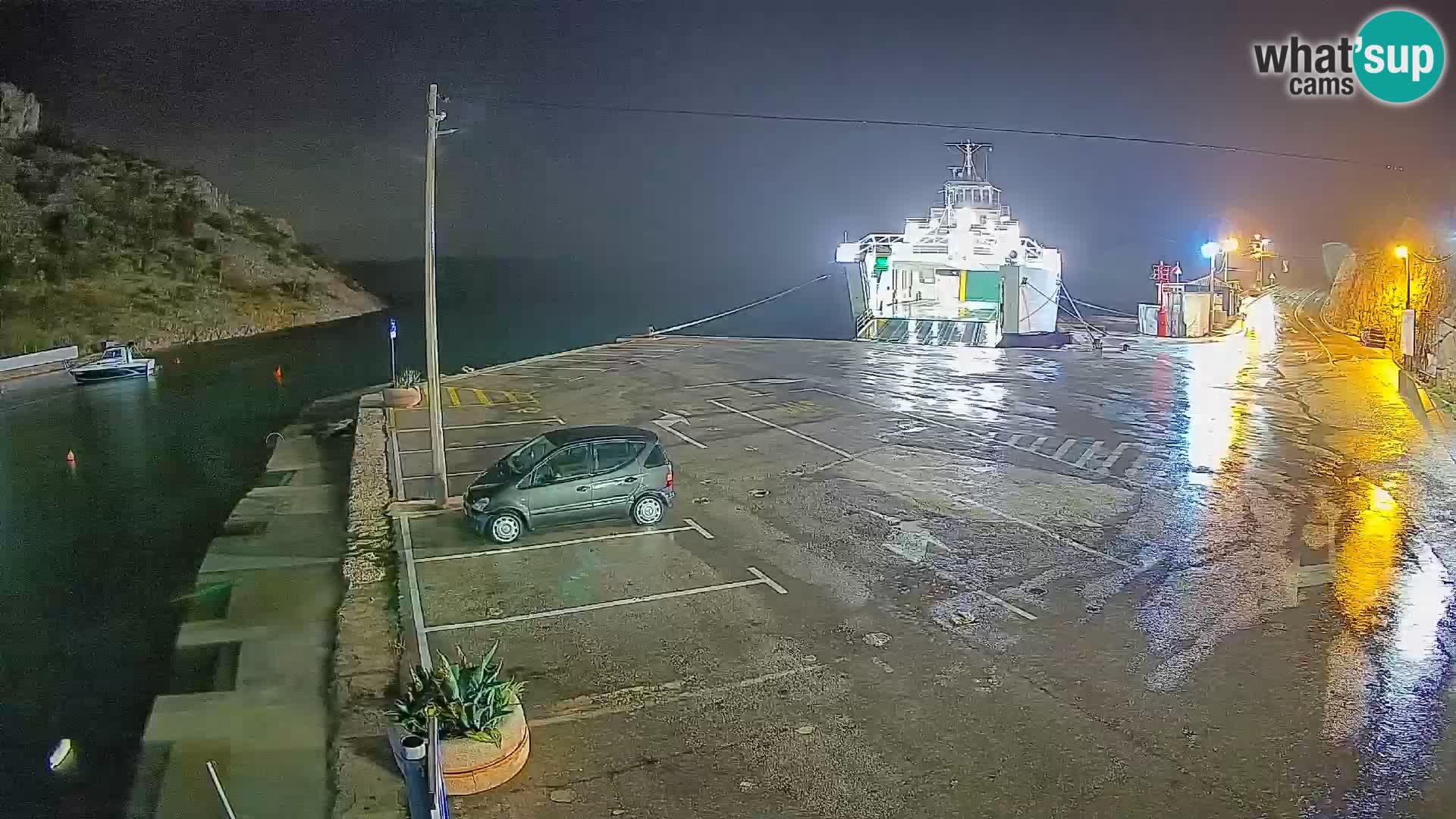 Webcam porto traghetti di Prizna – per l’isola di Pag