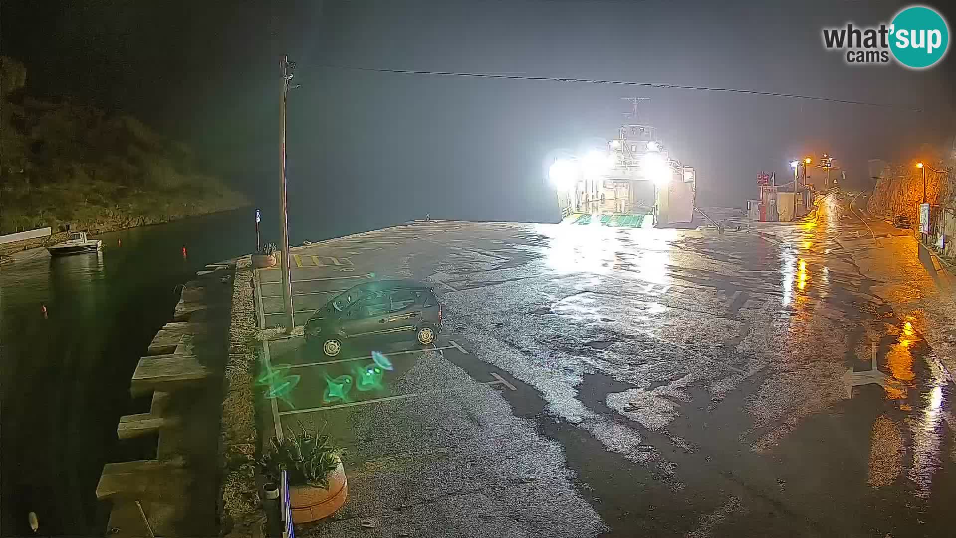 Webcam porto traghetti di Prizna – per l’isola di Pag