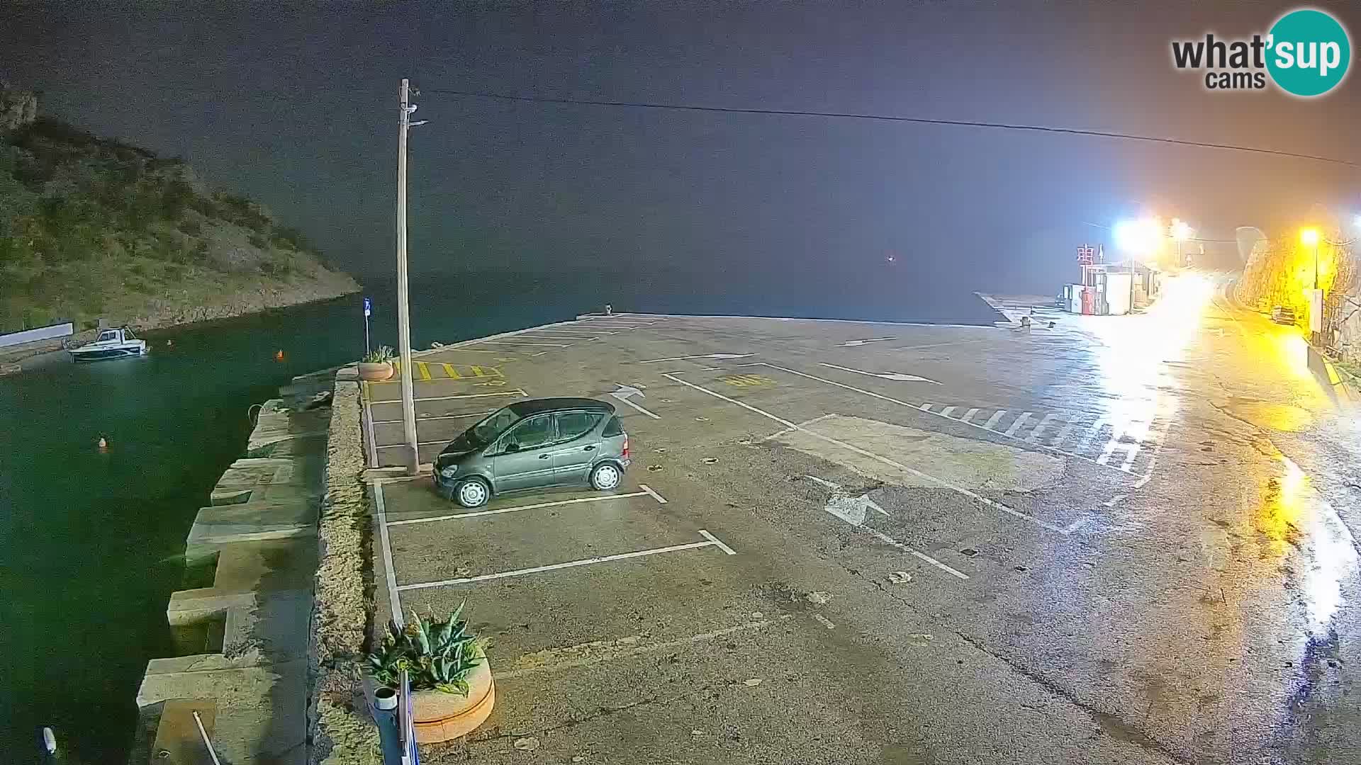 Webcam porto traghetti di Prizna – per l’isola di Pag