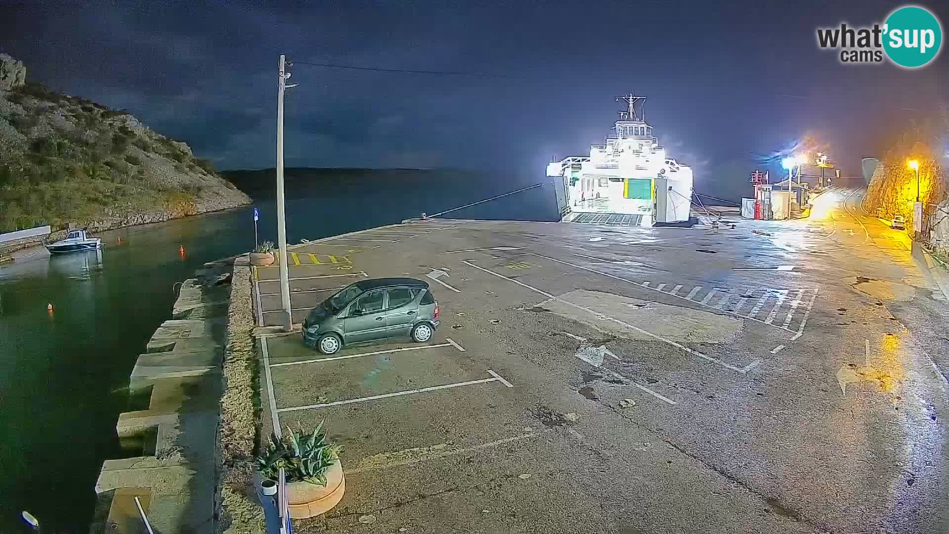 Webcam porto traghetti di Prizna – per l’isola di Pag