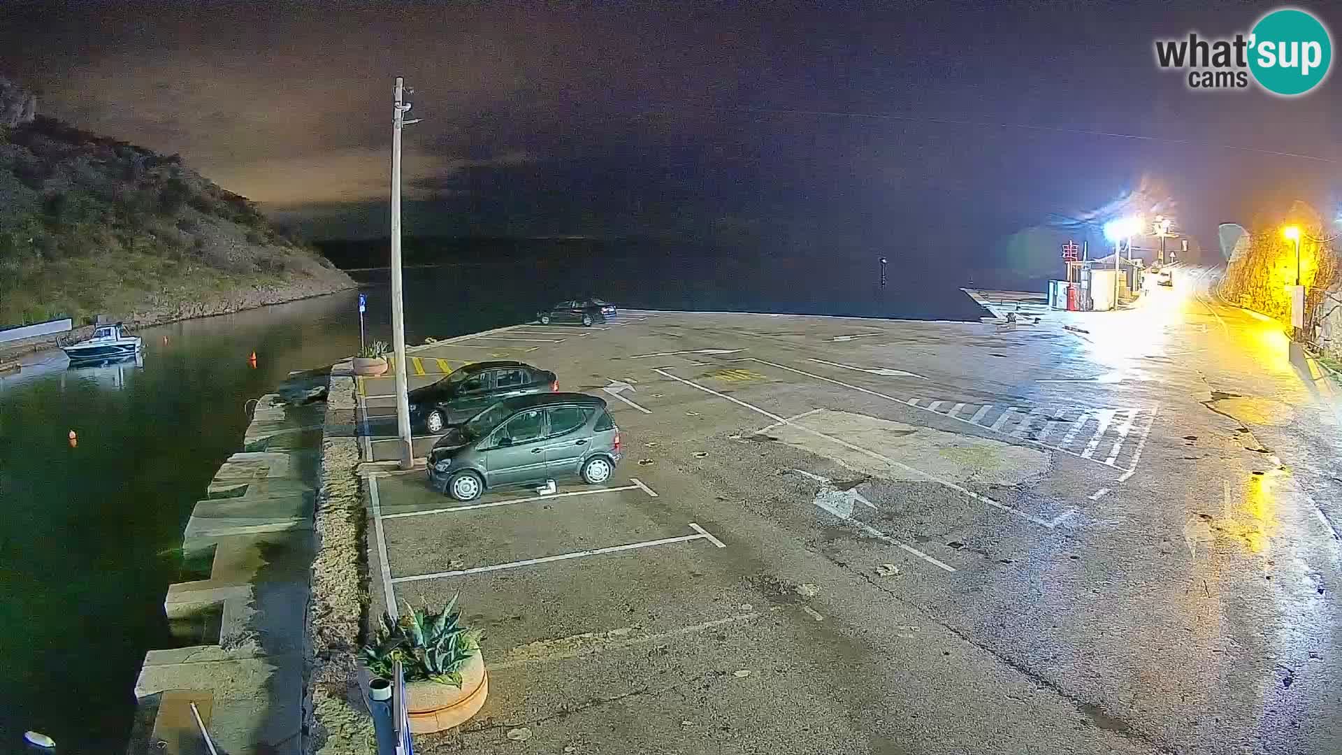 Webcam porto traghetti di Prizna – per l’isola di Pag