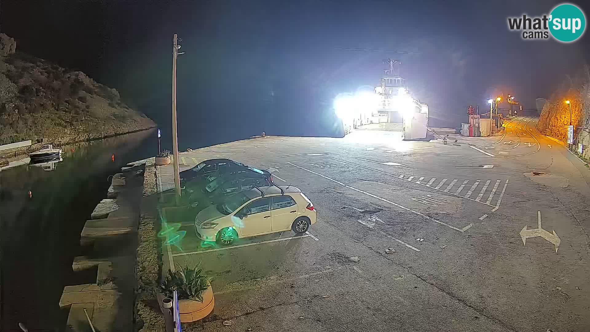 Webcam porto traghetti di Prizna – per l’isola di Pag