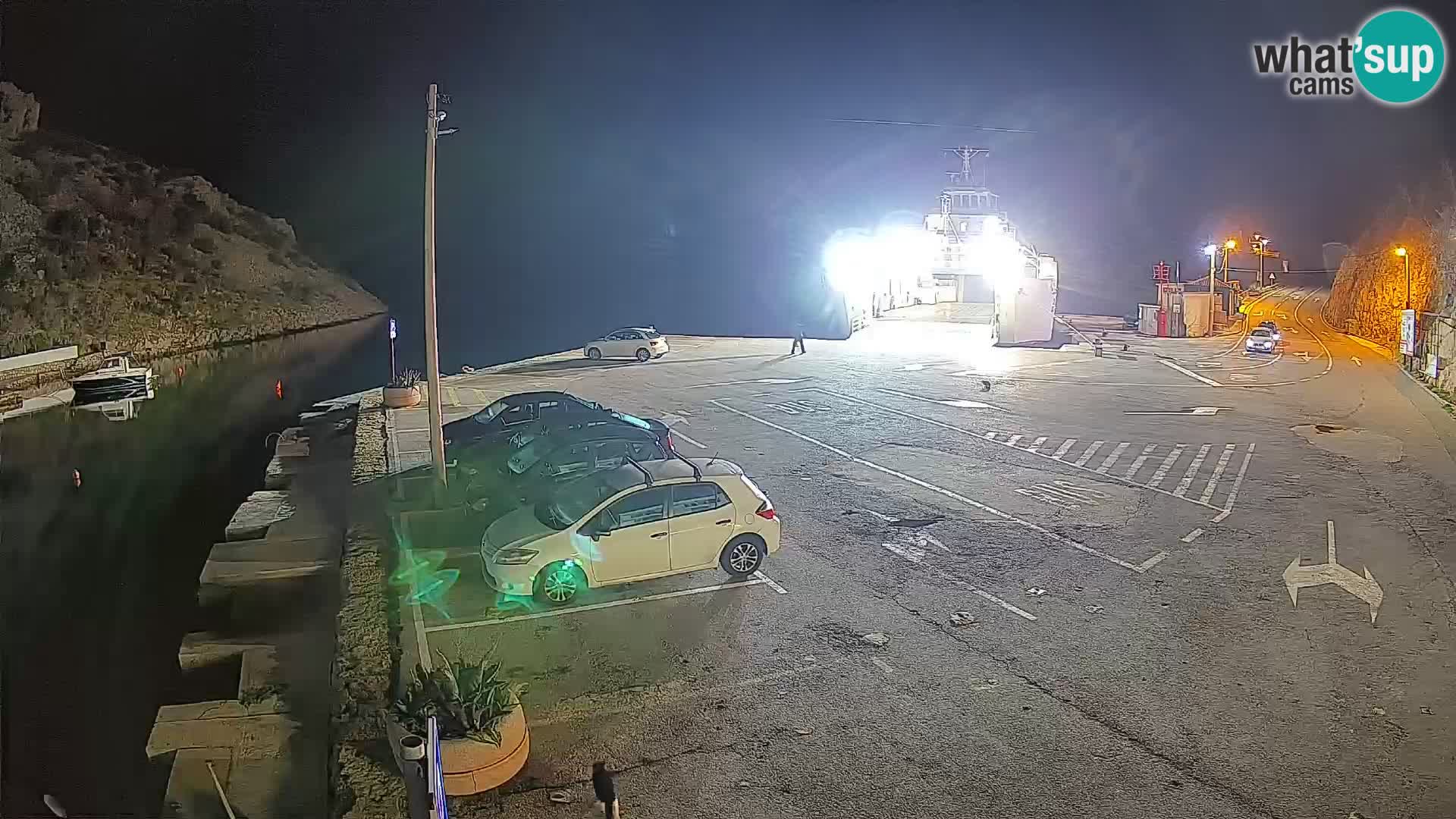 Webcam porto traghetti di Prizna – per l’isola di Pag