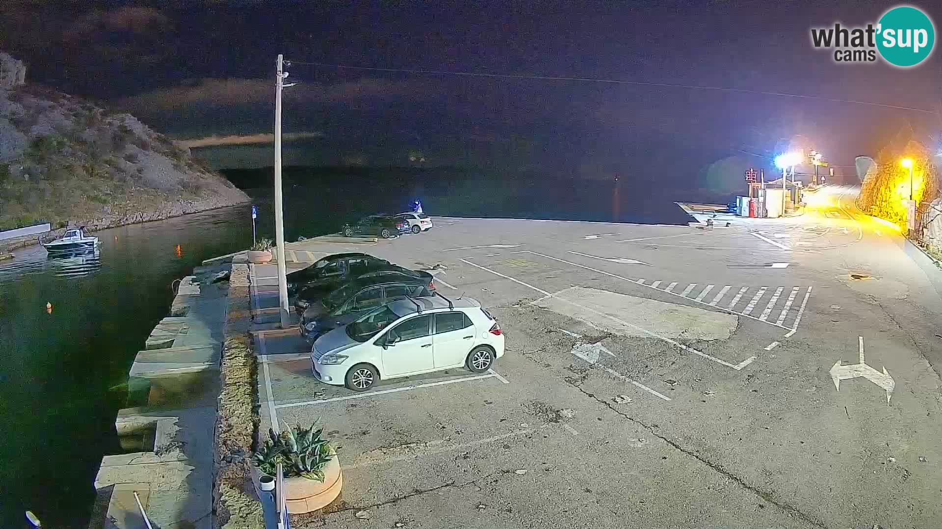 Webcam porto traghetti di Prizna – per l’isola di Pag