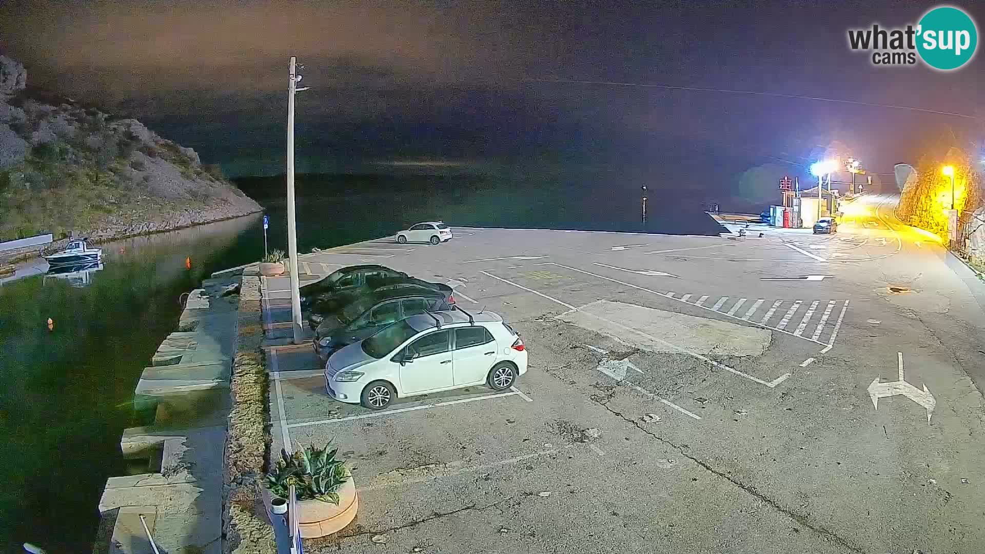 Webcam porto traghetti di Prizna – per l’isola di Pag