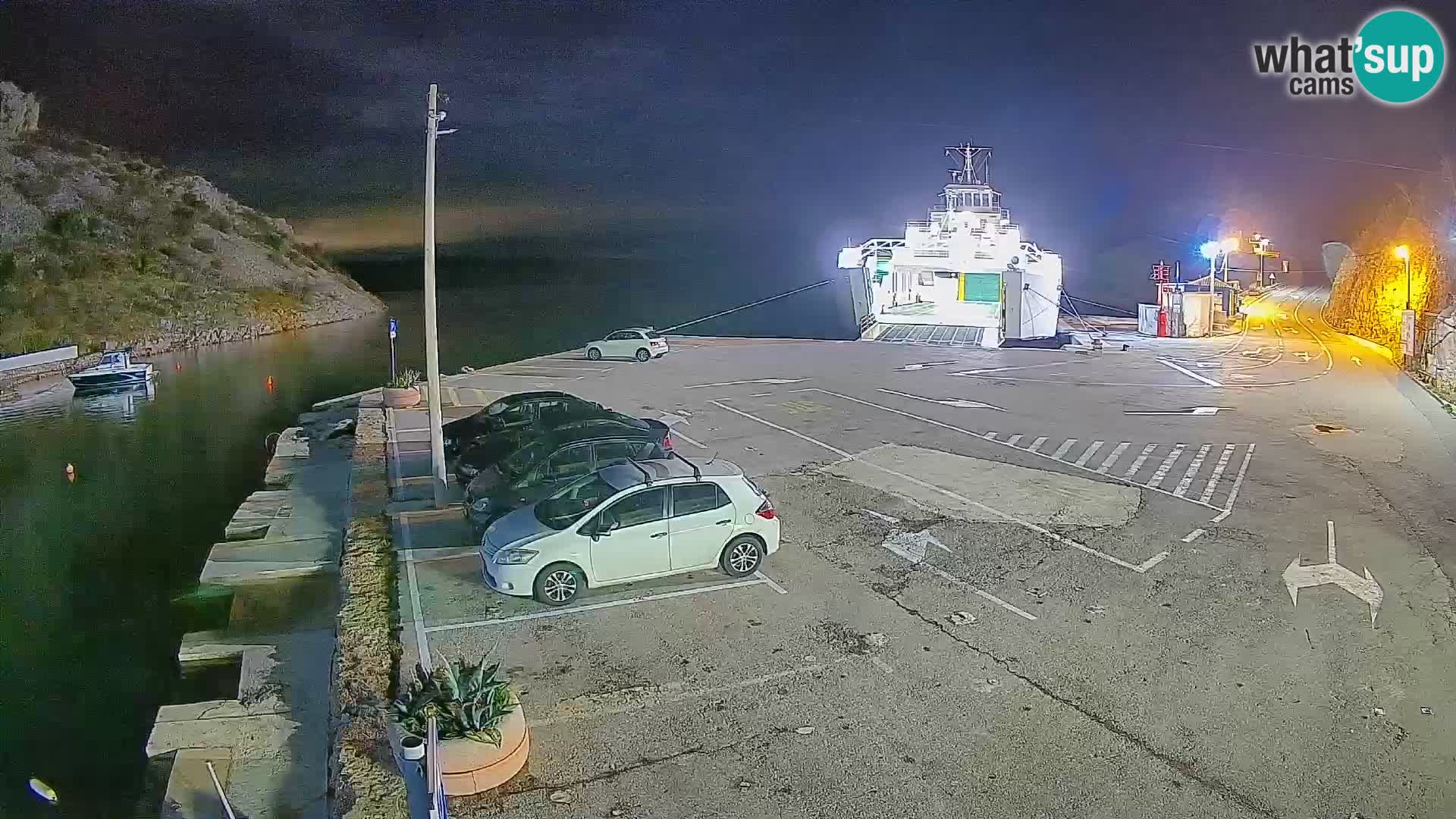 Webcam porto traghetti di Prizna – per l’isola di Pag