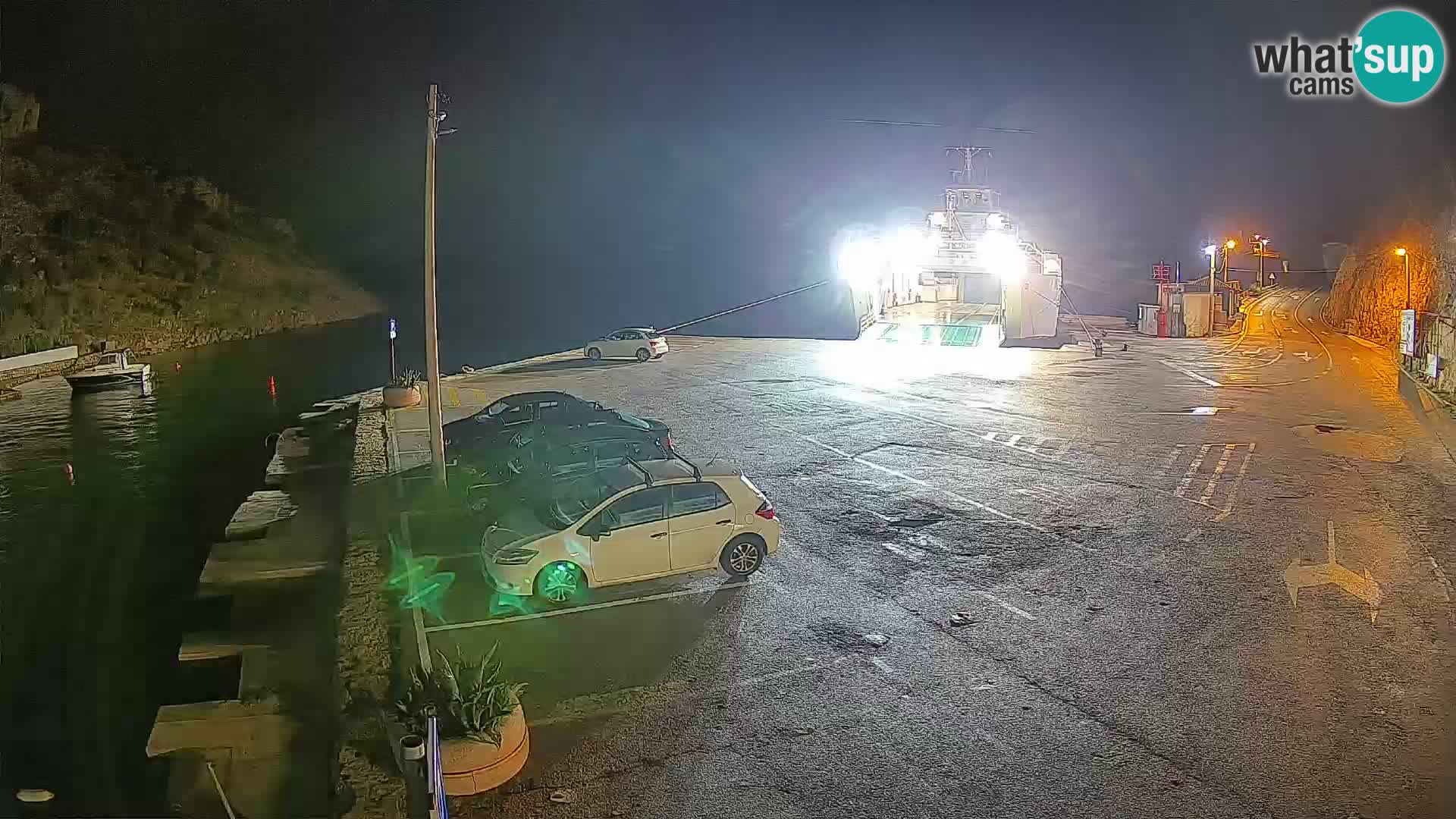 Webcam porto traghetti di Prizna – per l’isola di Pag