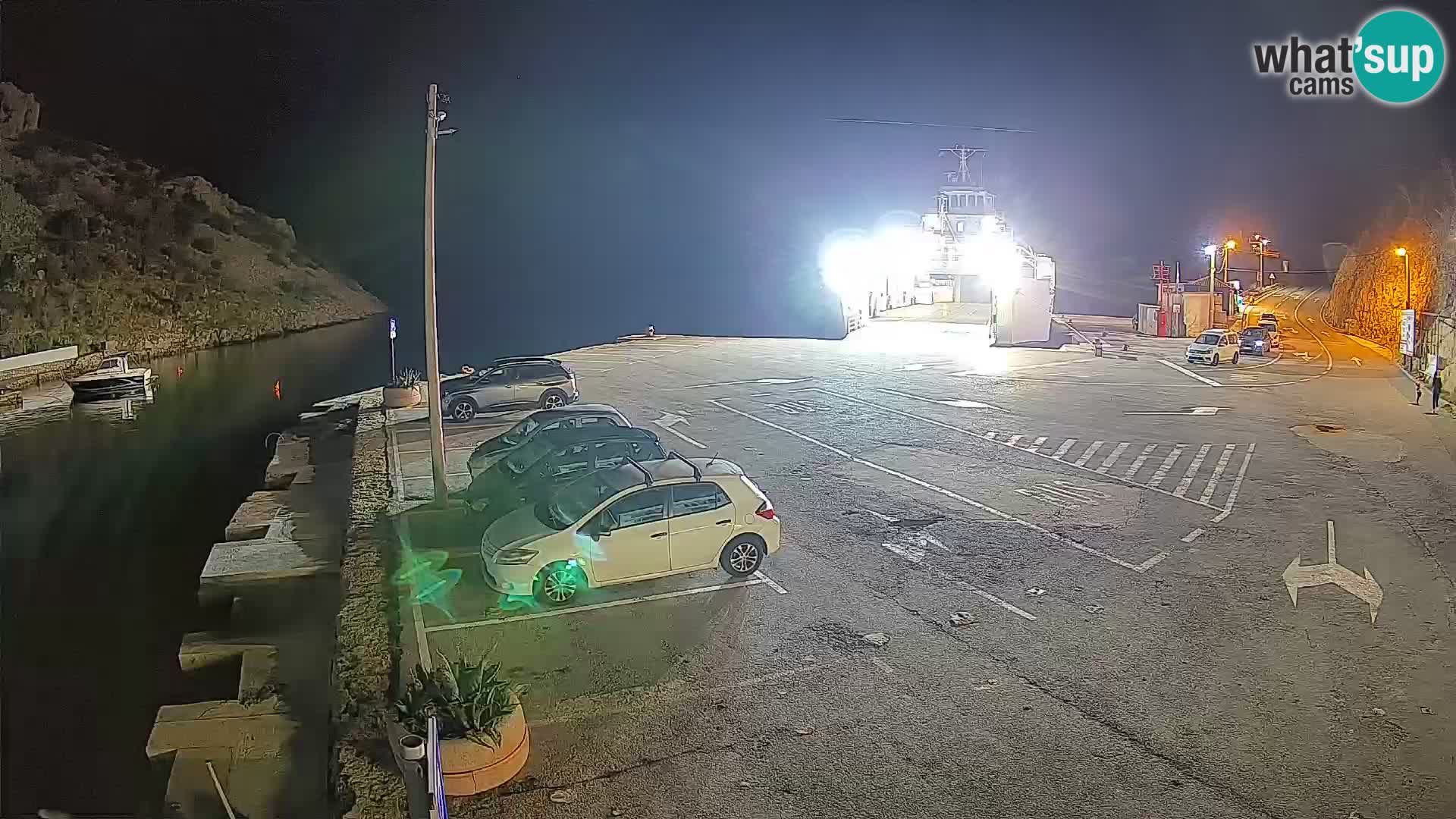 Webcam porto traghetti di Prizna – per l’isola di Pag