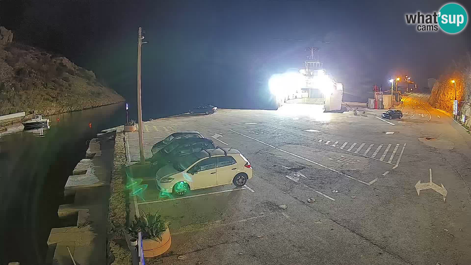 Webcam porto traghetti di Prizna – per l’isola di Pag