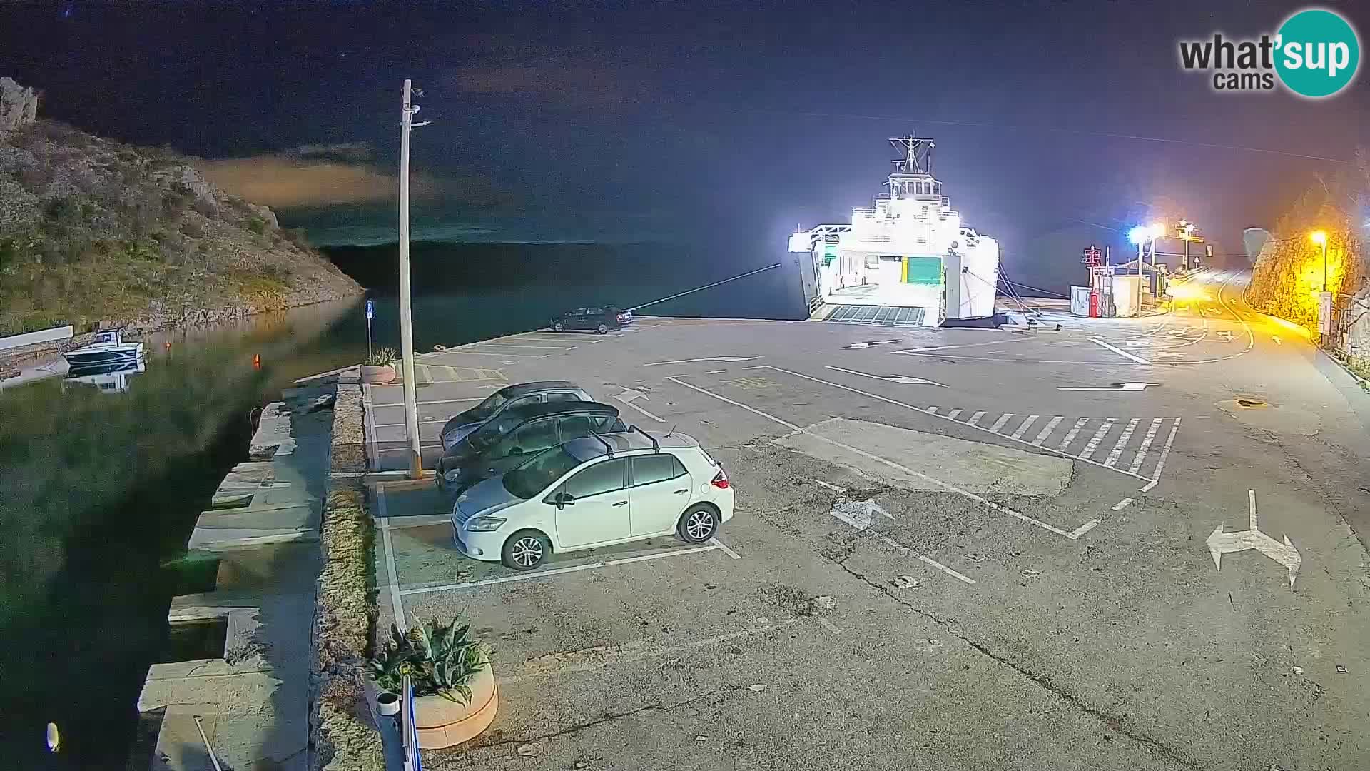 Webcam porto traghetti di Prizna – per l’isola di Pag