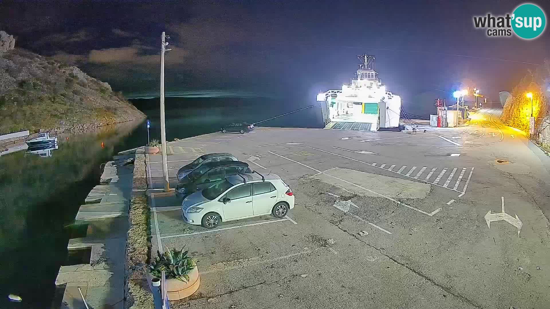 Webcam porto traghetti di Prizna – per l’isola di Pag