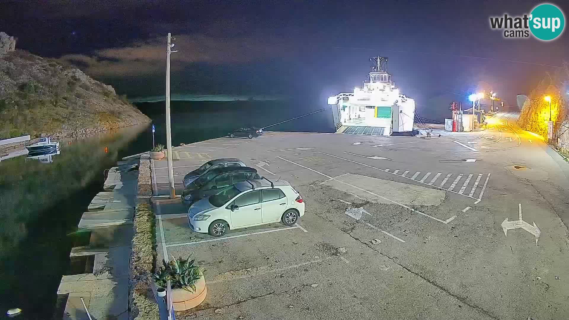 Webcam porto traghetti di Prizna – per l’isola di Pag