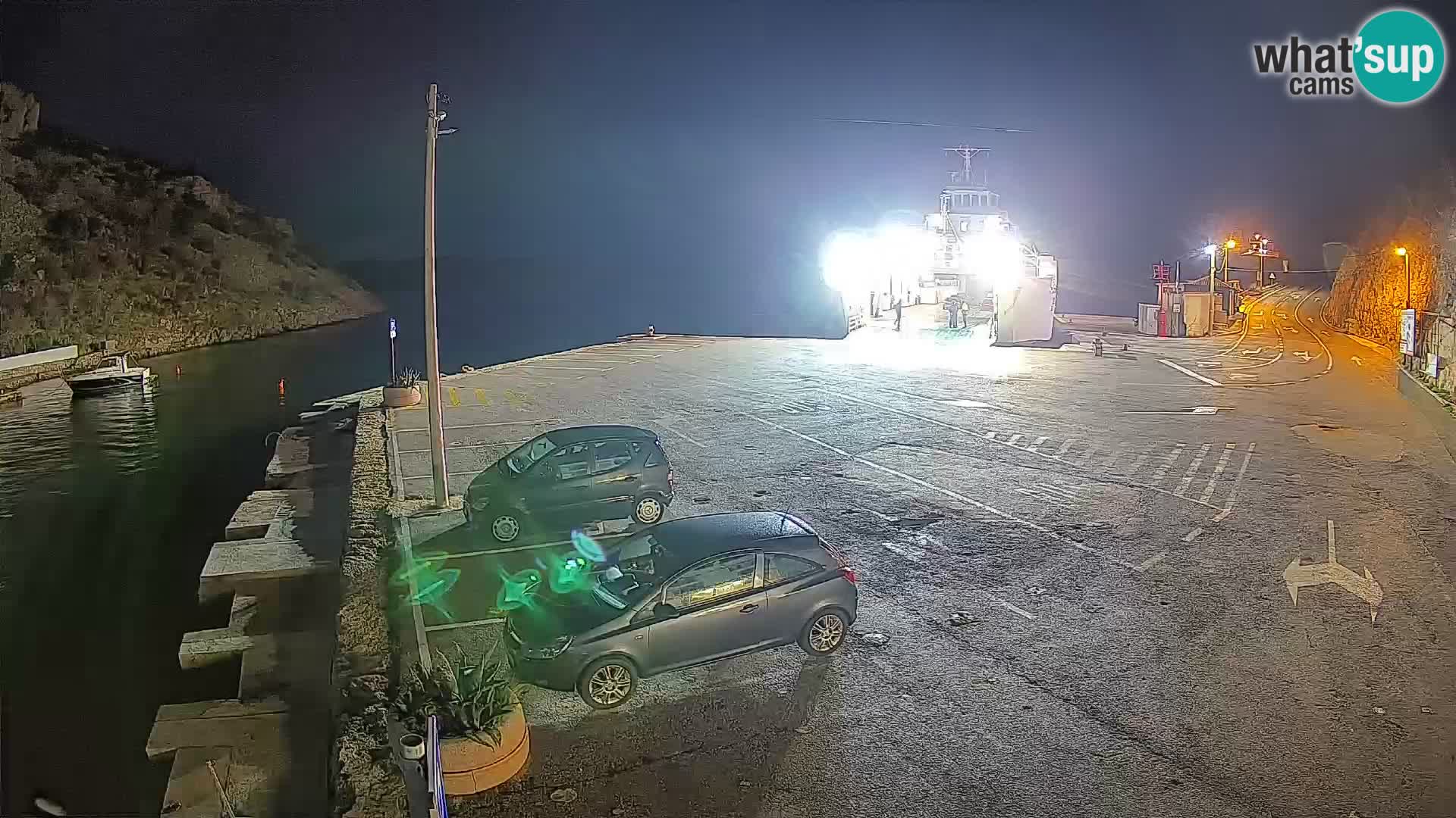 Webcam porto traghetti di Prizna – per l’isola di Pag