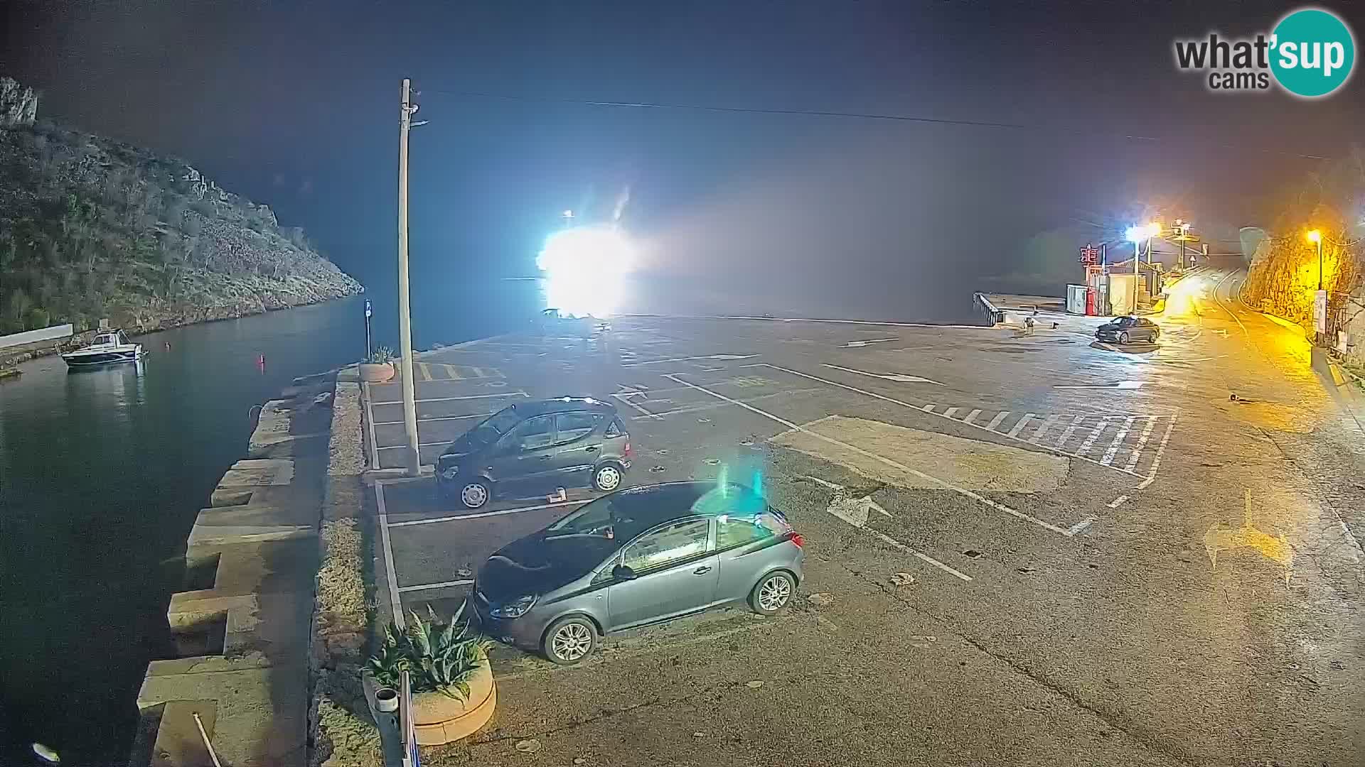 Webcam porto traghetti di Prizna – per l’isola di Pag