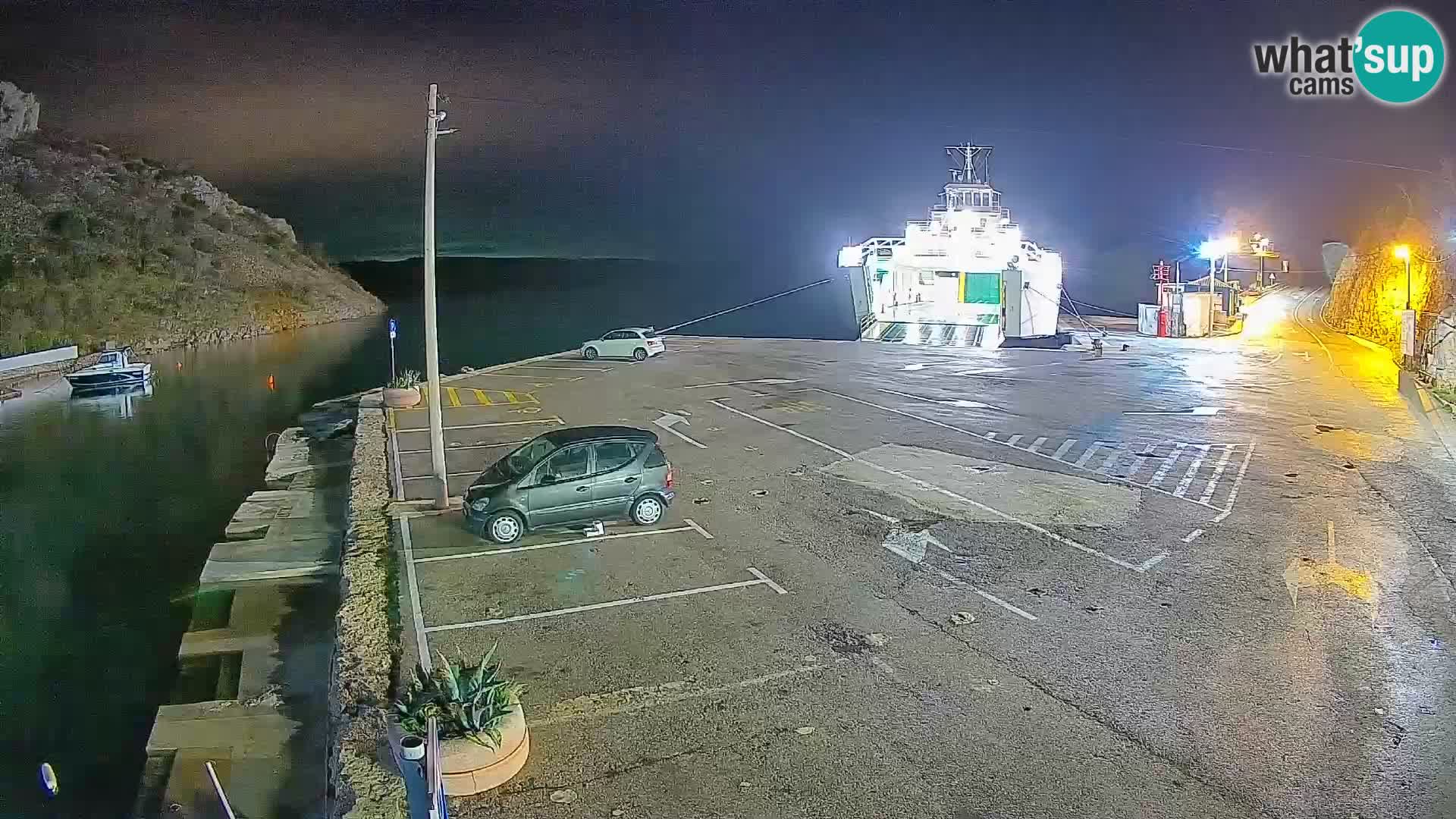 Webcam porto traghetti di Prizna – per l’isola di Pag