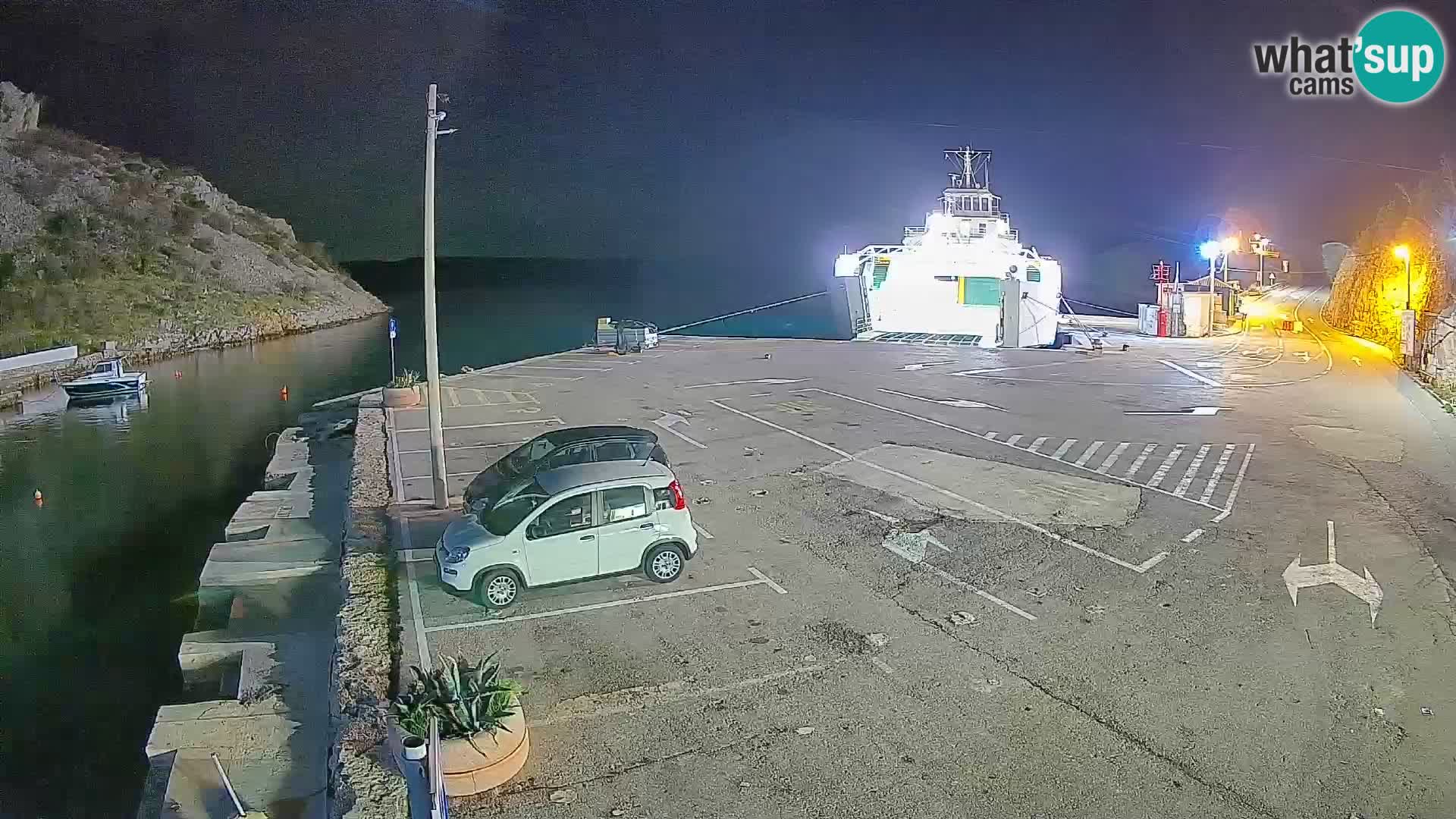 Webcam porto traghetti di Prizna – per l’isola di Pag